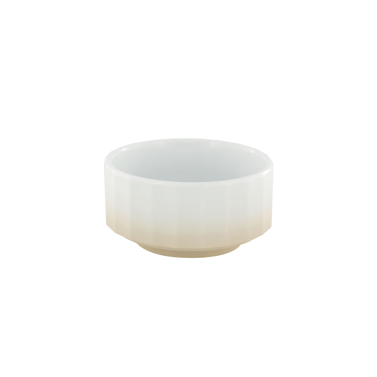 Bauscher, Edge : Gradient Beige 700746 - Bowl rund stpb., 10 cm/ 0,3 ltr.