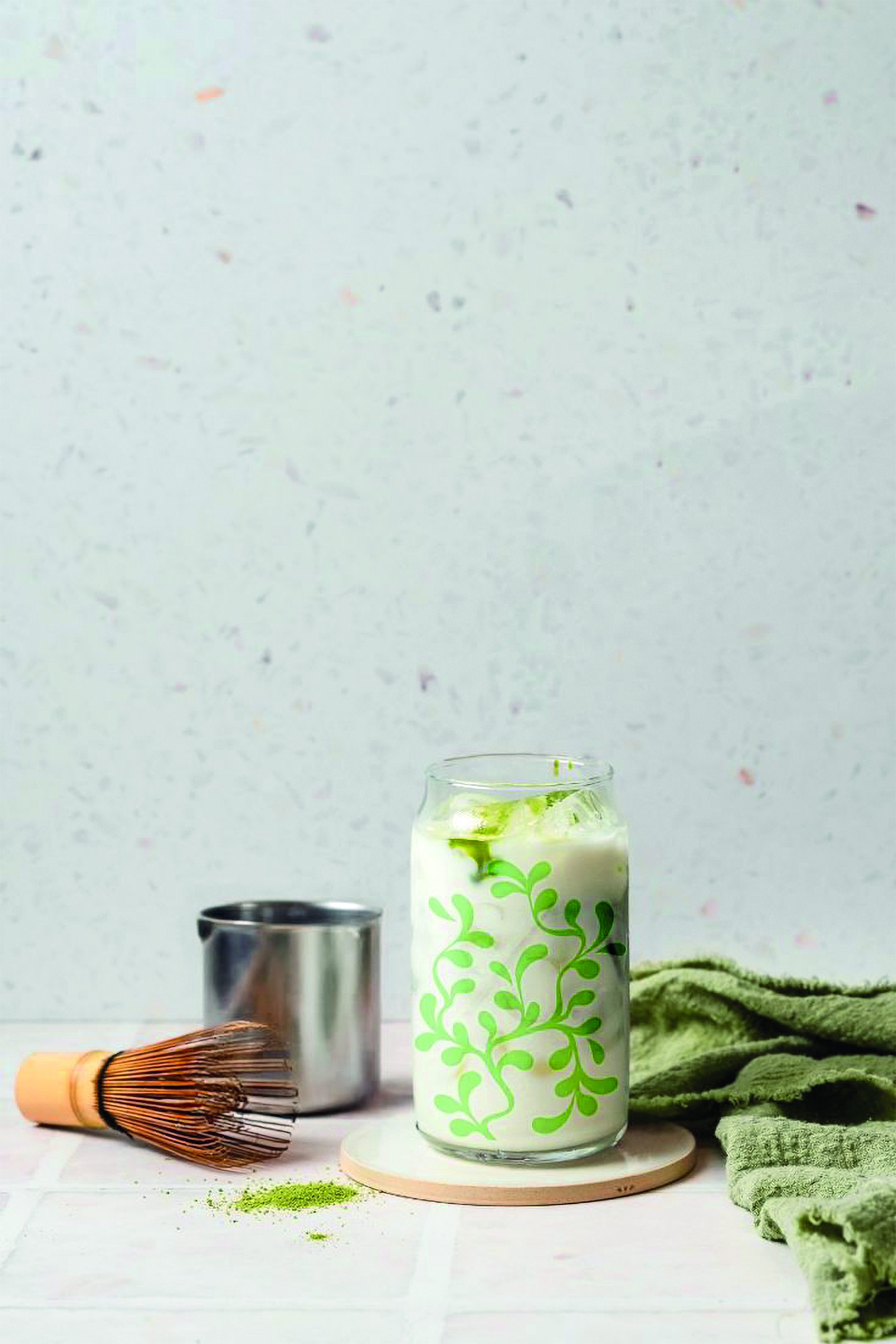 Tumbler Can : Matcha Latte 47 cl, Inhalt: 470 ml, H: 135 mm, D: 75 mm