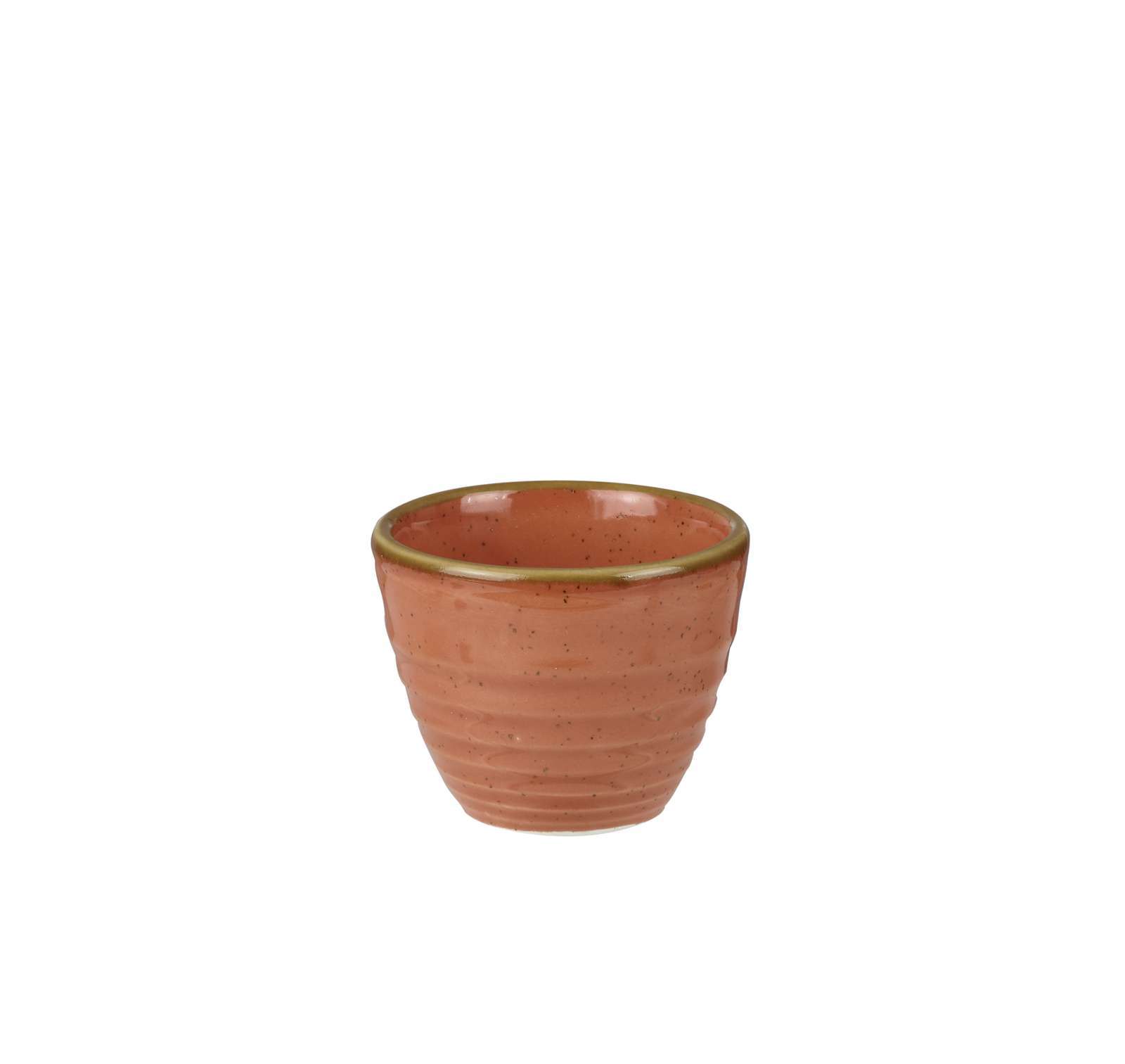 Churchill, Stonecast : Spiced Orange - Ripple Dip Pot, 5,9 x 5 cm/ 0,06 ltr.