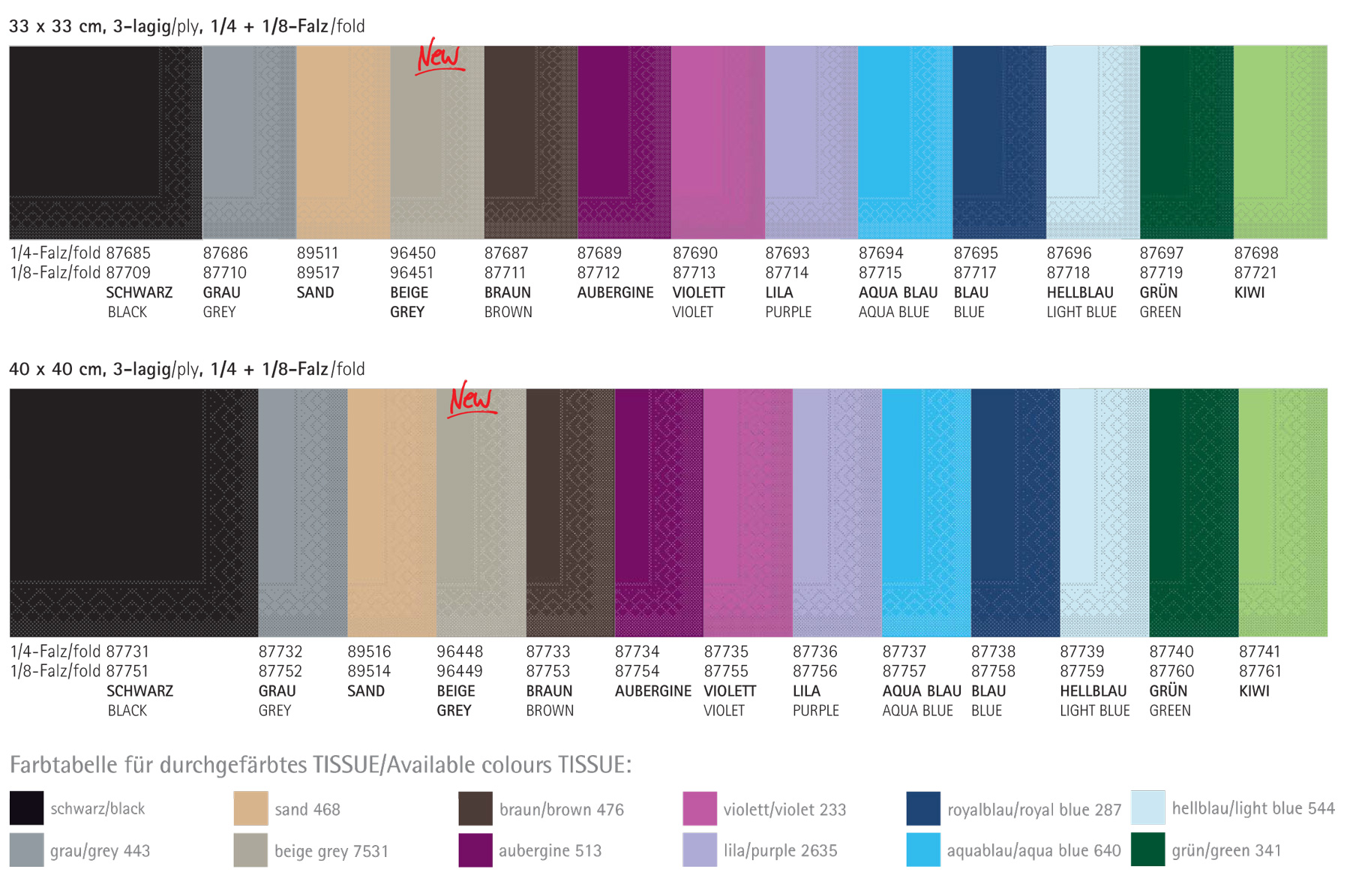 Servietten - BASIC UNI Tissue
