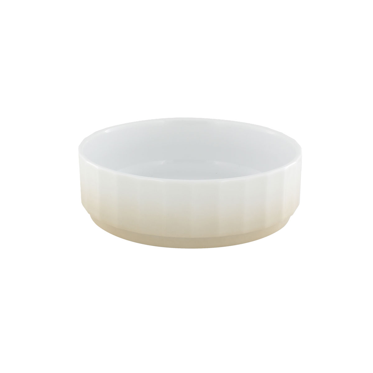 Bauscher, Edge : Gradient Beige 700746 - Schale rund stpb., 15 cm/ 0,6 ltr.