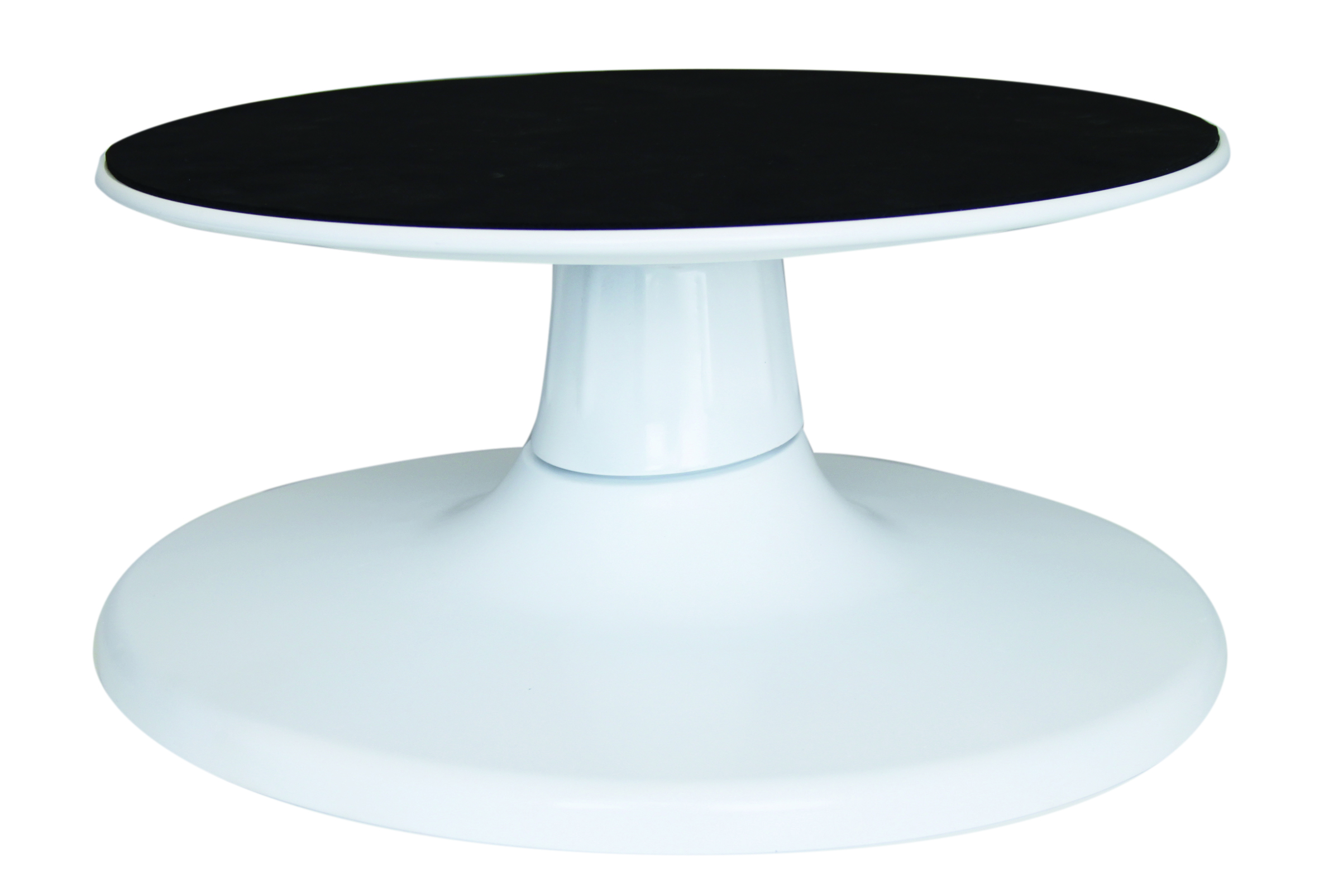 Torten- und Dekorierplatte, drehbar, Melamin, D: 300 mm