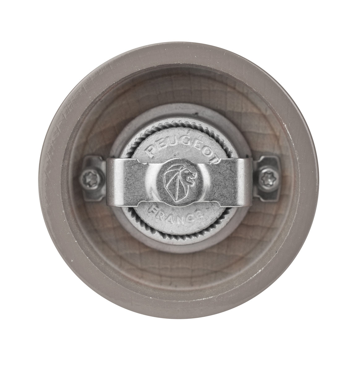 Peugeot : Bistrorama - Pfeffermühle, manuelle Holz-Mühle, Größe: 10 cm, Farbe: taupengrau