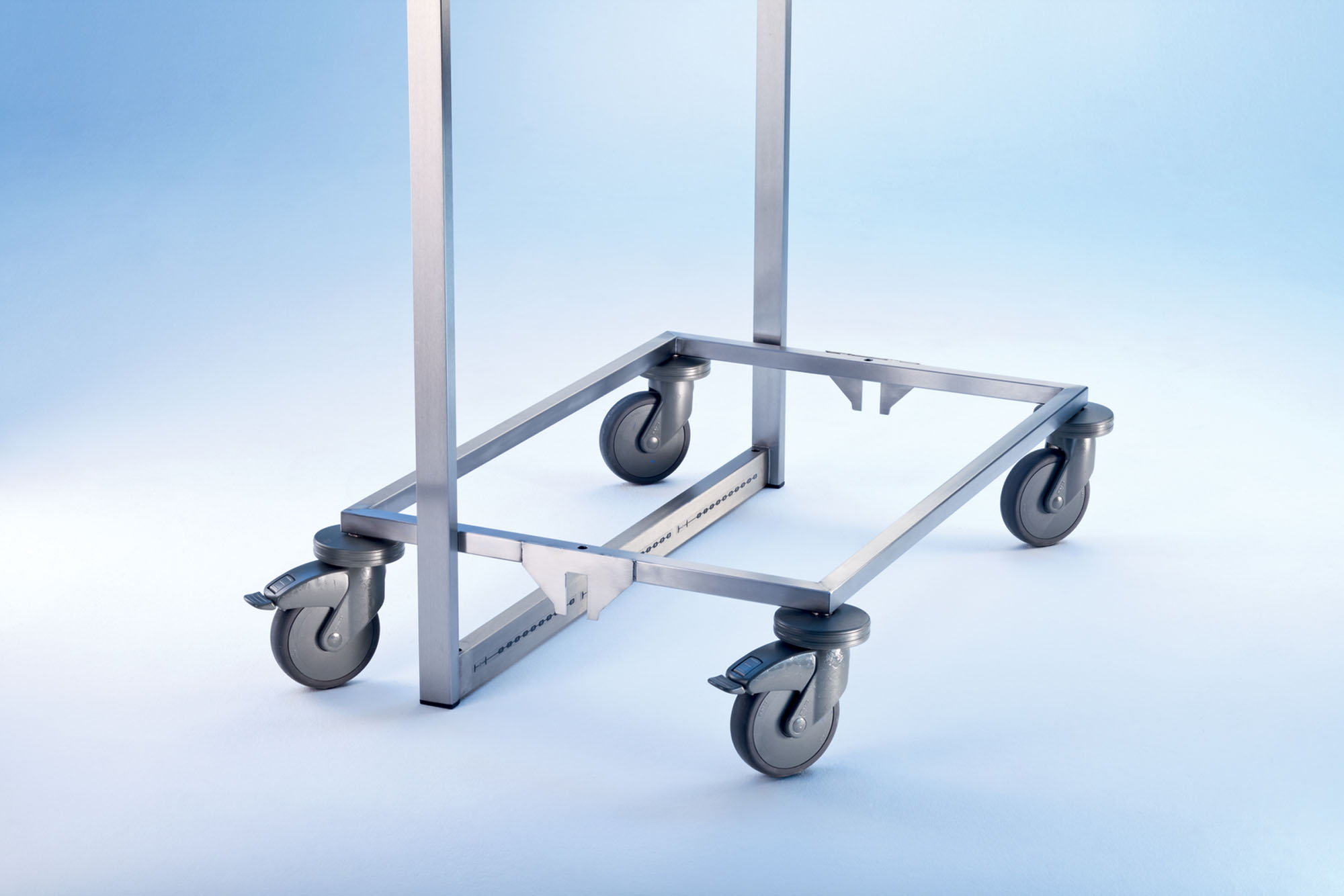 SERVISTAR  GASTRO 120, Teller-Stapelsystem, fahrbar, max. 120 Teller, LxBxH: 65,3 x 93,3 x 185,6 cm