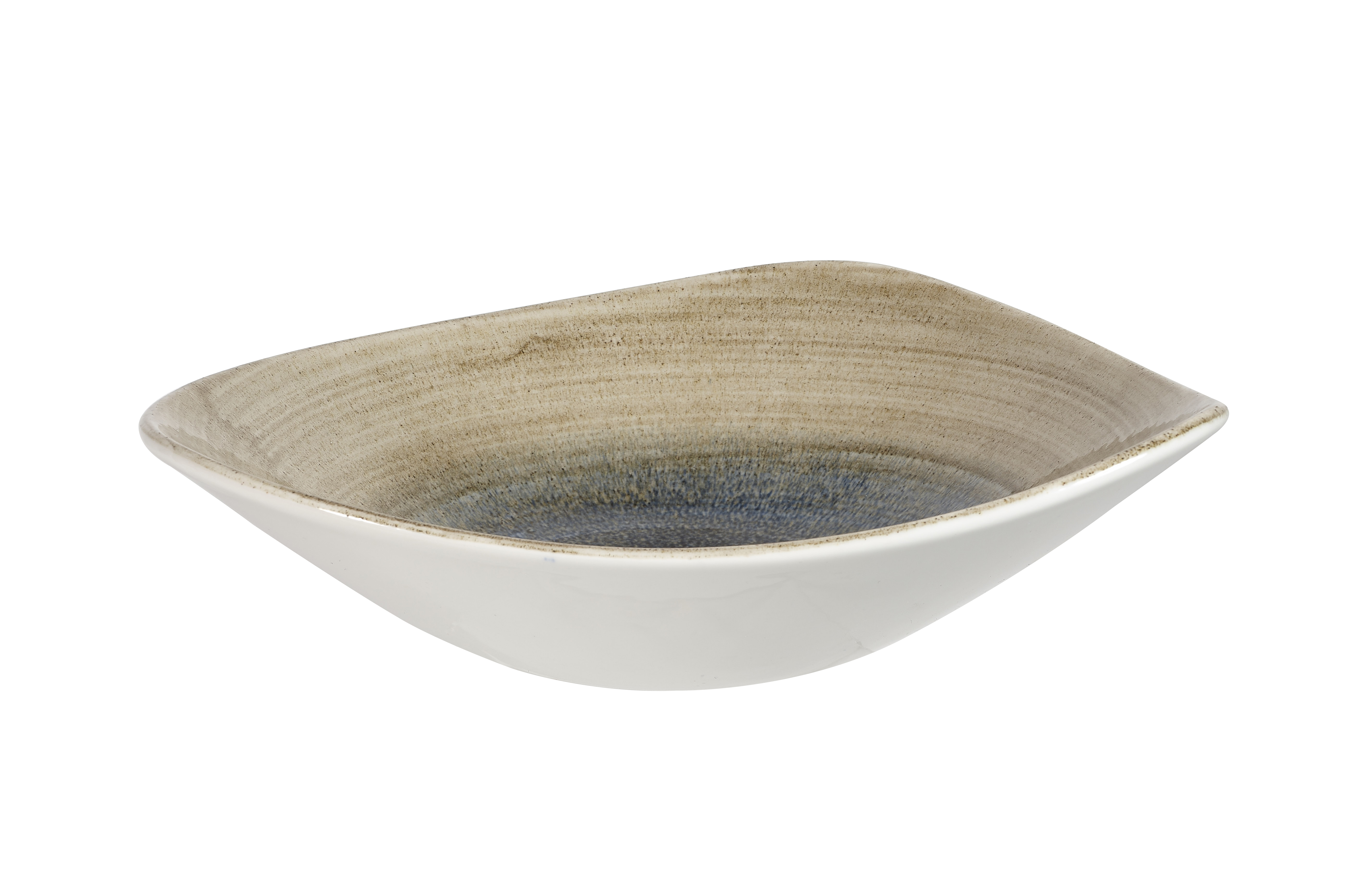 Churchill, Stonecast Aqueous : Bayou - Schale dreieckig, 23,5 cm/ 0,6 ltr.