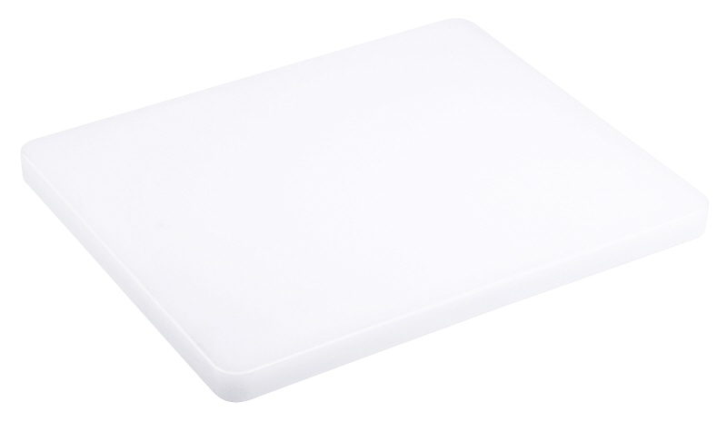 Schneidbrett GN 1/2, weiß, LDPE, mit Füßchen, 32,5 x 26,5 cm