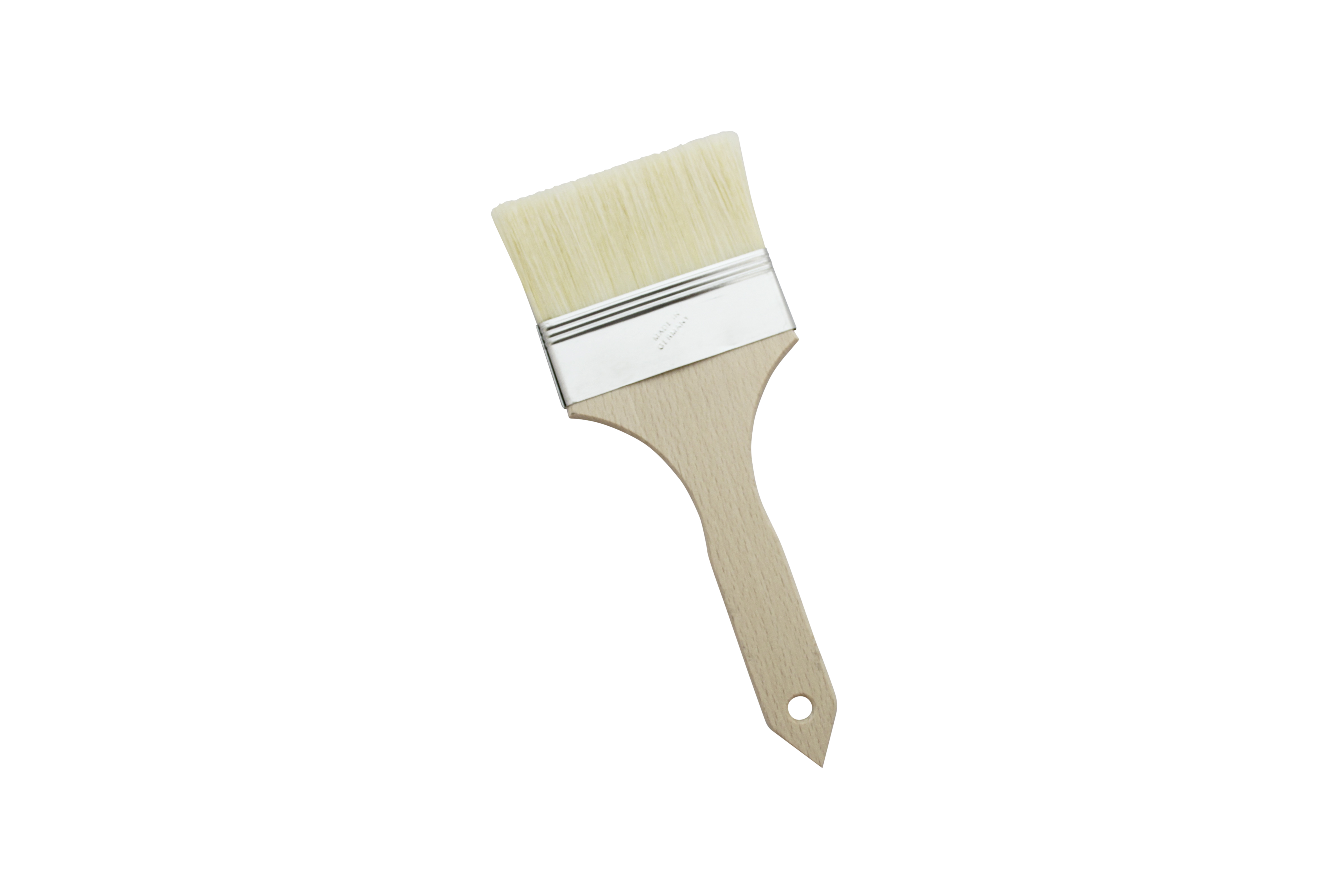 Bäckerpinsel, Holzstiel mit Borloch, 100 mm