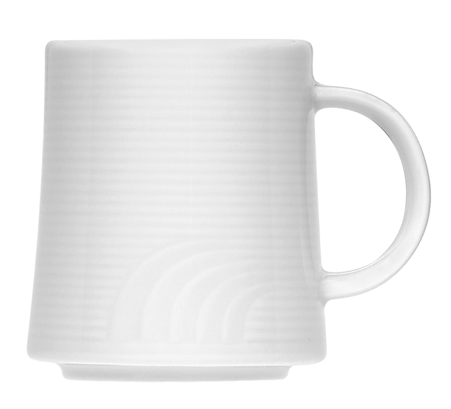 Bauscher, Carat - Kaffeebecher, weiss, uni, 0,30 ltr.