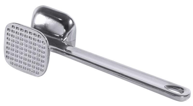Fleischhammer, Aluminium, L: 25,5 cm, 7 x 7 cm, 0,4 Kg