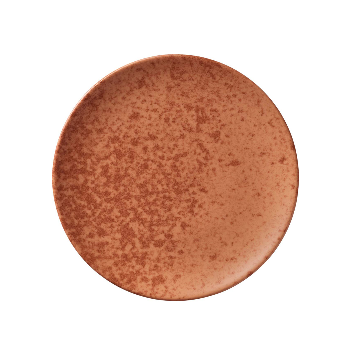 Bauscher, Sandstone : Dekor 425946 Orange - Teller flach coup rund 26 cm