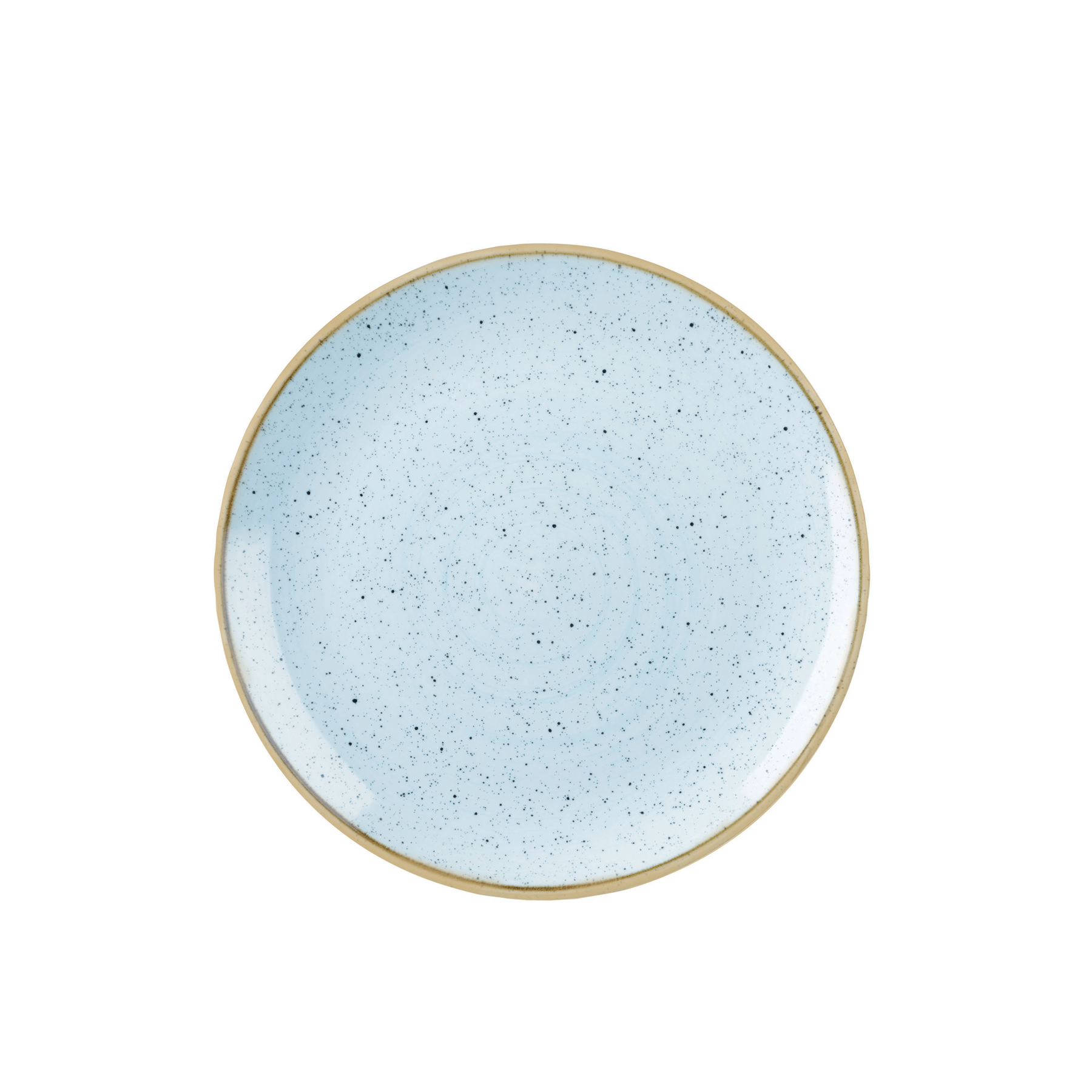 Churchill, Stonecast : Duck Egg Blue - Teller flach Coup, 21,7 cm