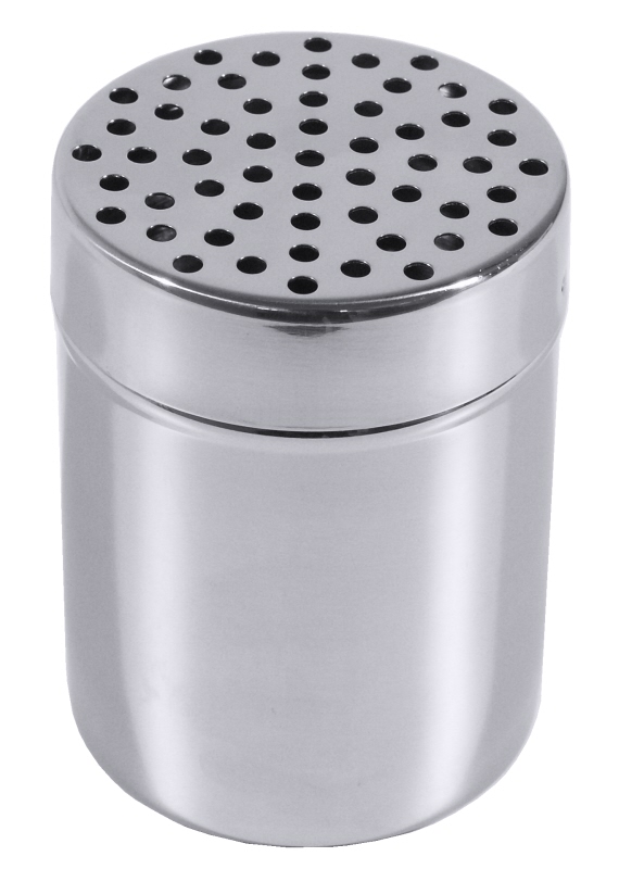 Gewürzdose/ Streuer, I: 0,3 ltr., D: 7 cm, H: 9,5 cm, Edelstahl