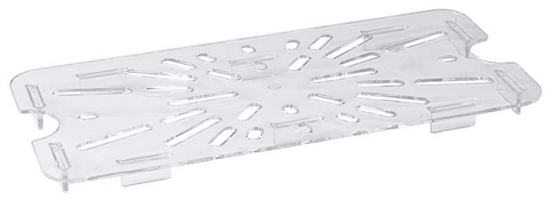 GN 1/3 Einlegeboden gelocht, Polycarbonat, 26,5 x 11,5 x 1,5 cm