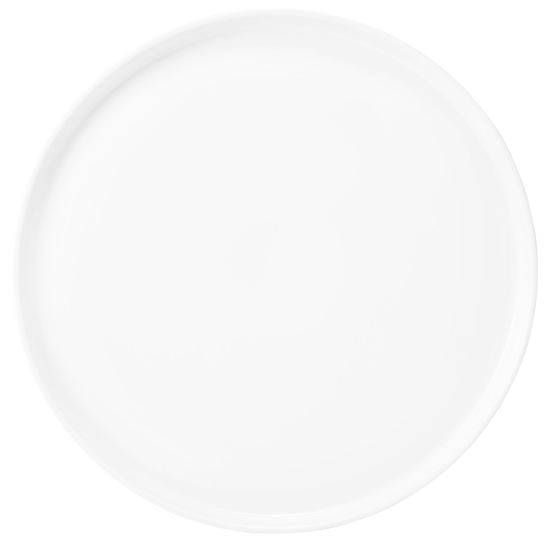 Seltmann Weiden, Good Mood - Teller flach rund stpb., uni, weiss, 30 cm