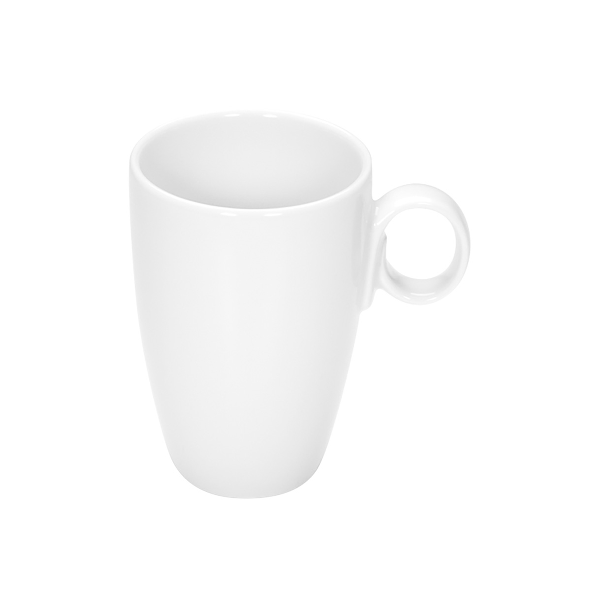 Bauscher, Coffeelings - Becher m. Hkl., uni, weiss, 0,28 ltr.