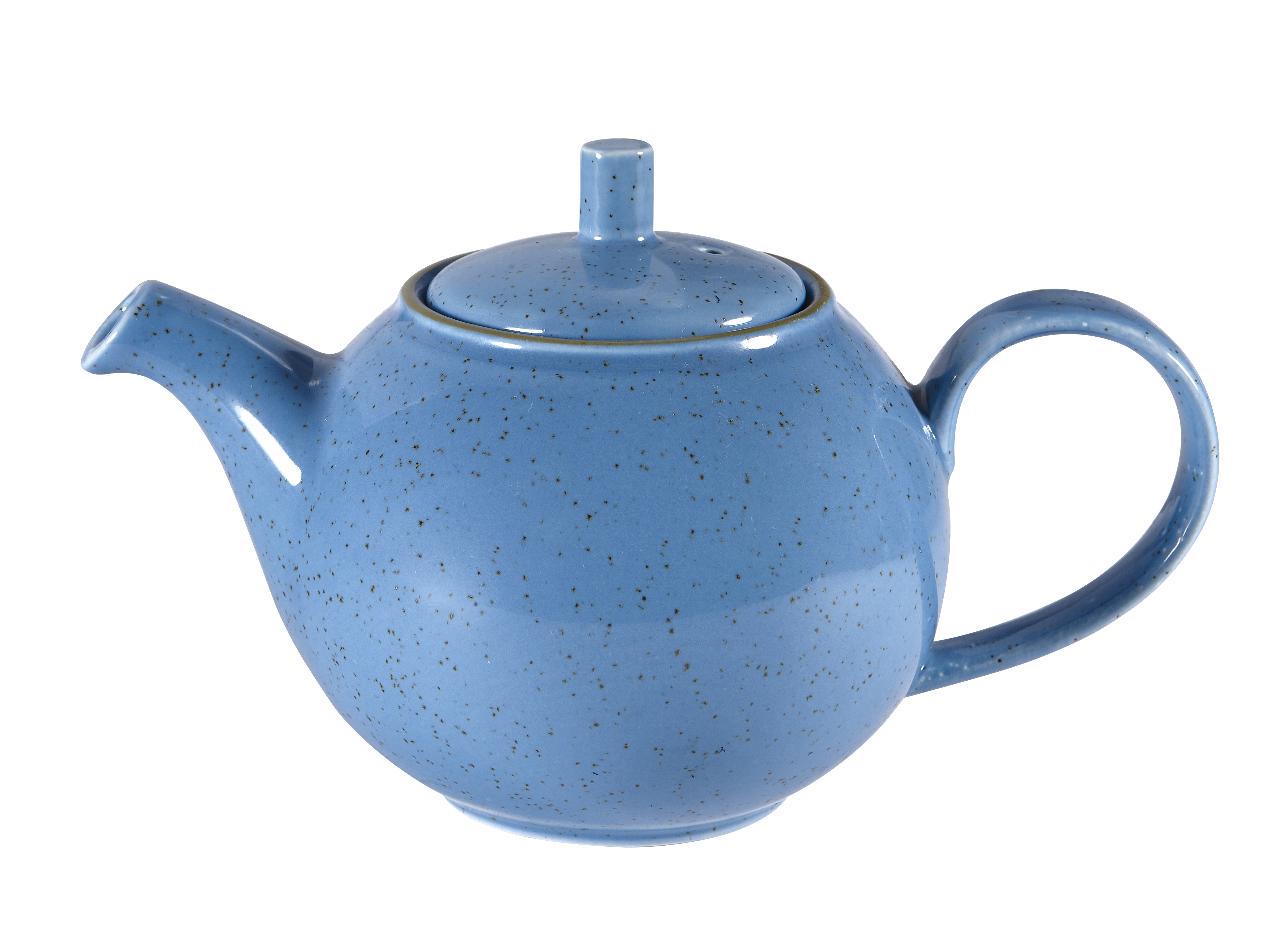 Churchill, Stonecast : Cornflower Blue - Kaffeekanne komplett, 15 cm/ 0,43 ltr.