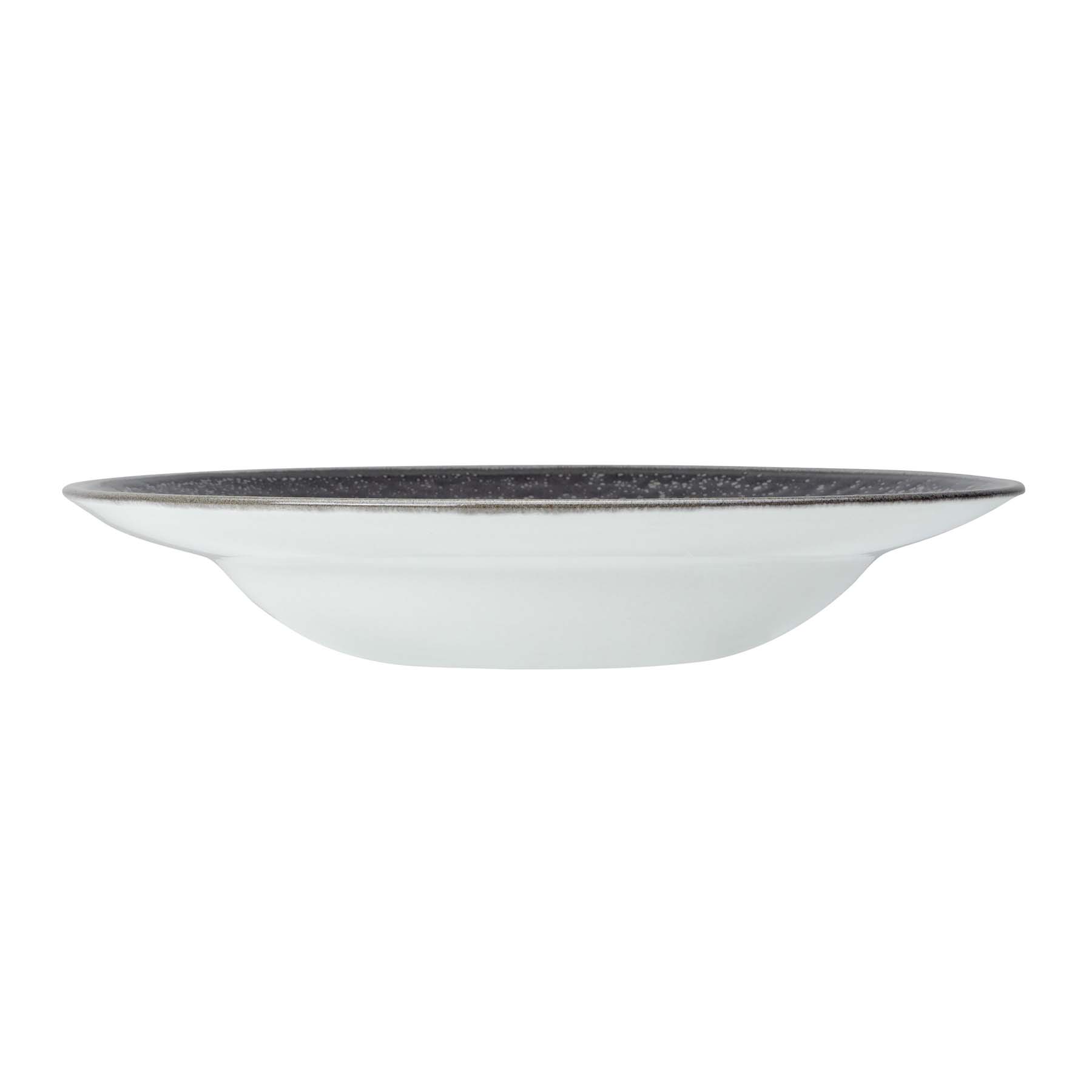 Steelite, Revolution Edge : Granite 1790 - Pasta-, Suppenteller tief Fahne, 24 cm/ 0,46 ltr.