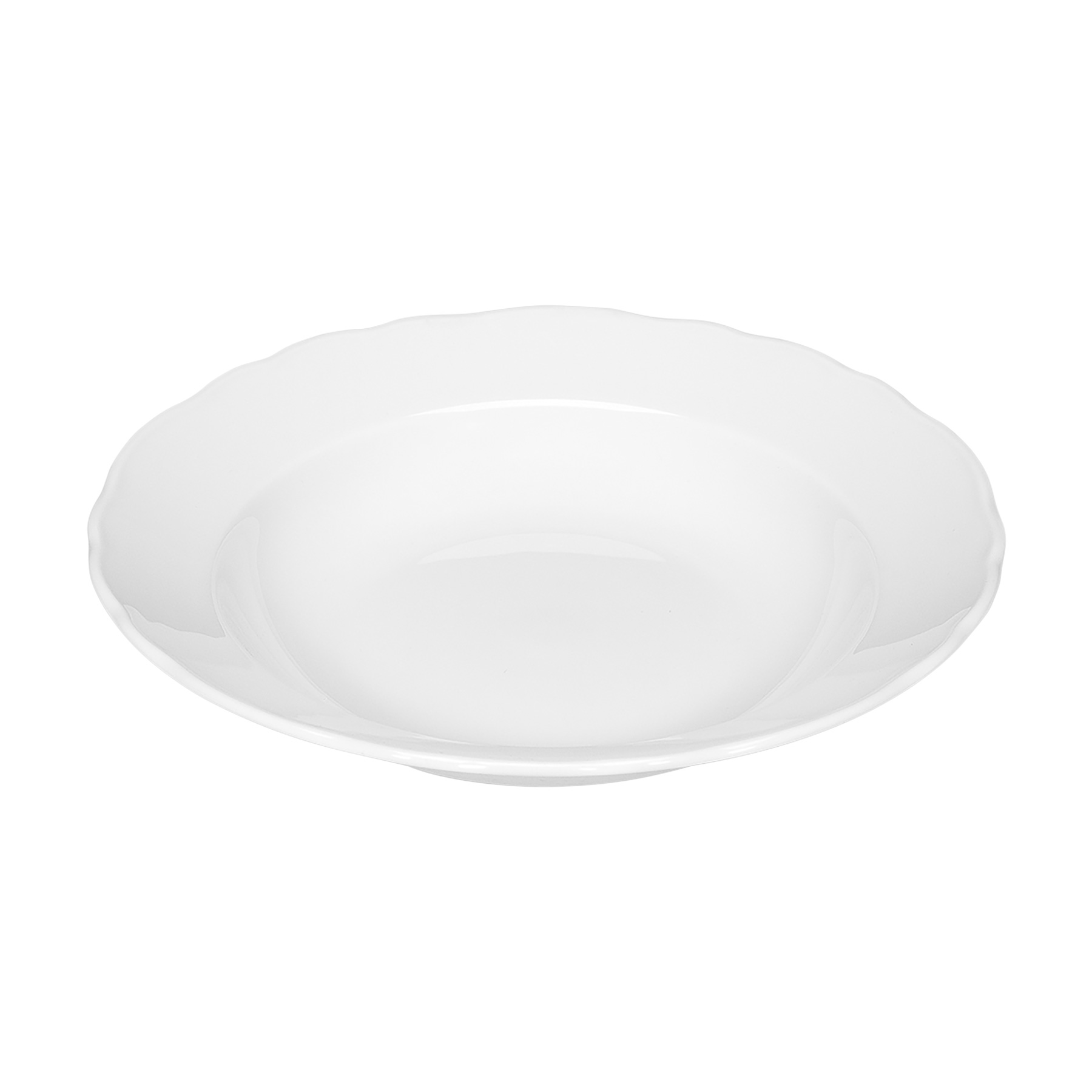 Bauscher, Marie Christine - Teller tief Fahne, weiss, uni, 28 cm/ 0,63 ltr.