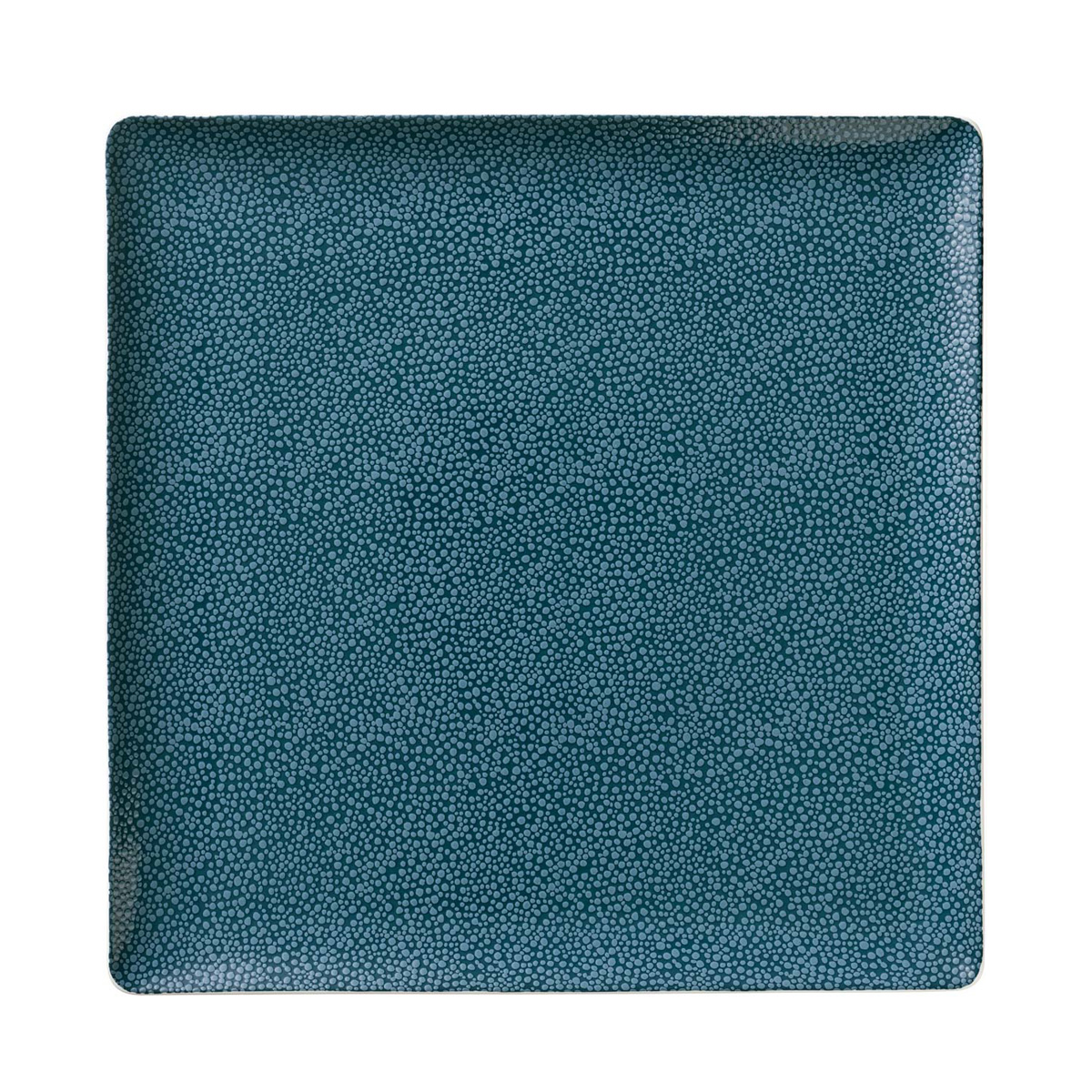 Bauscher, Purity : 426075 Pearls Ocean - Teller flach quadratisch Coup, bonewhite, 27 x 27 cm