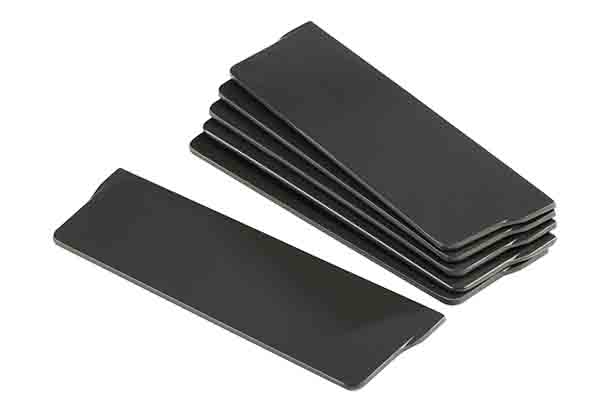 6 Trenner CASUAL 16,5 x 5 cm, Stärke: 3,5 mm, Melamin, anthrazit