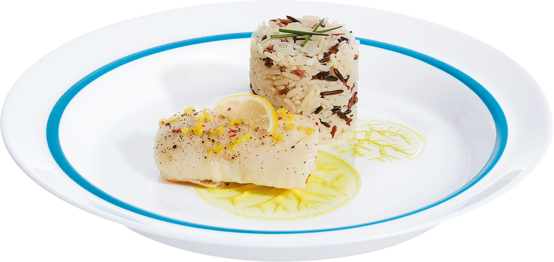 Arcoroc, Autonomy : Blue - Teller flach, 23 cm