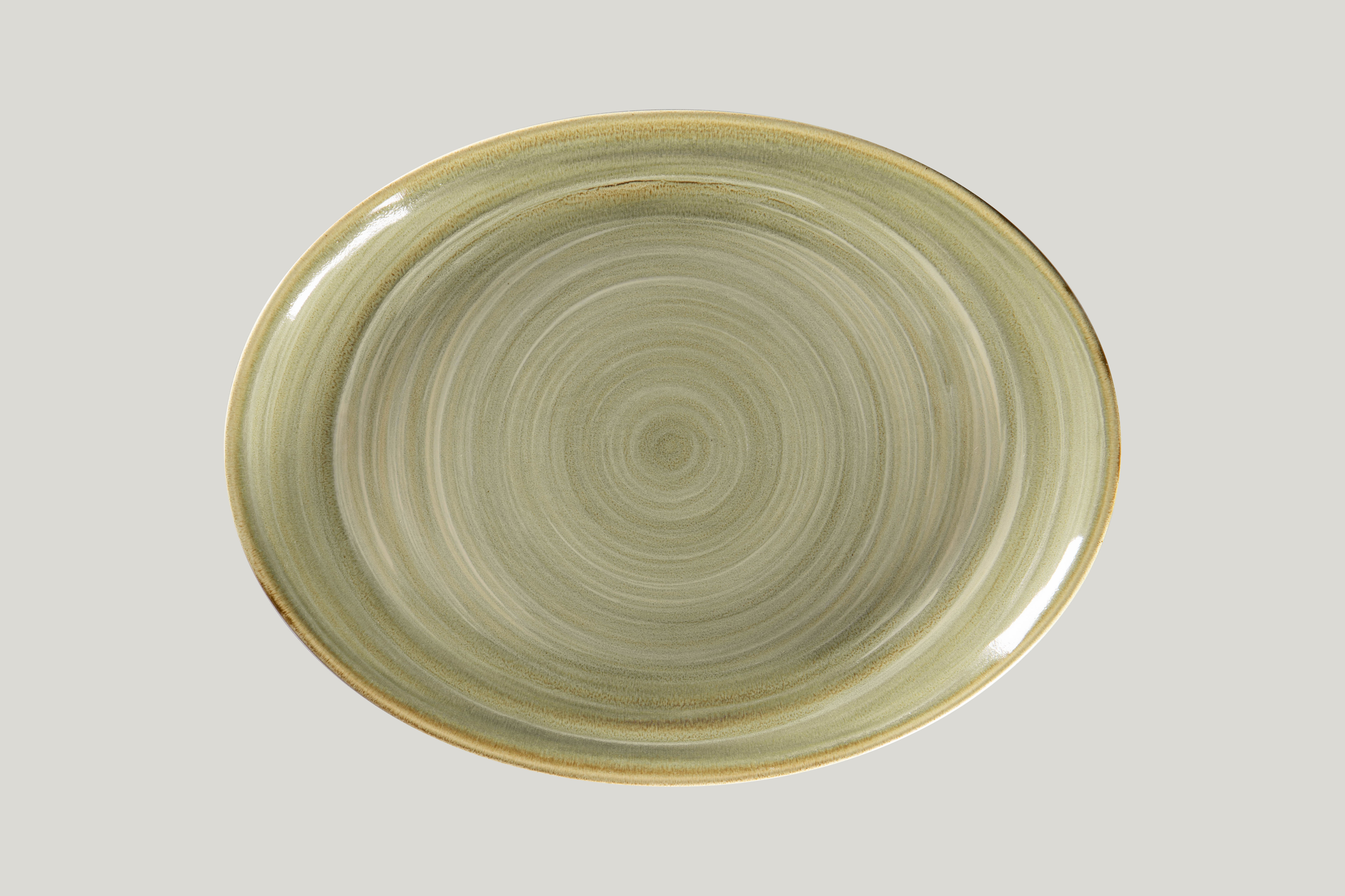 RAK, Spot : Emerald - Platte oval, 36 x 27 x 3,5 cm