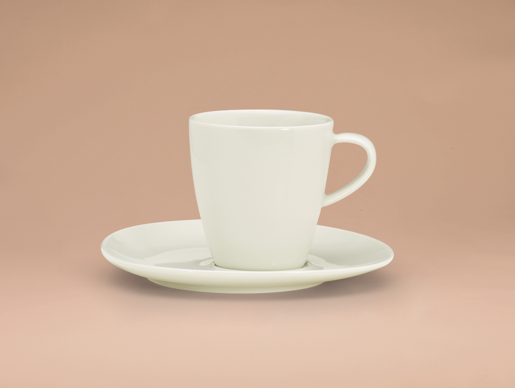 Schönwald, Wellcome - Kaffee-Obere, hoch, creme, uni, 0,18 ltr.