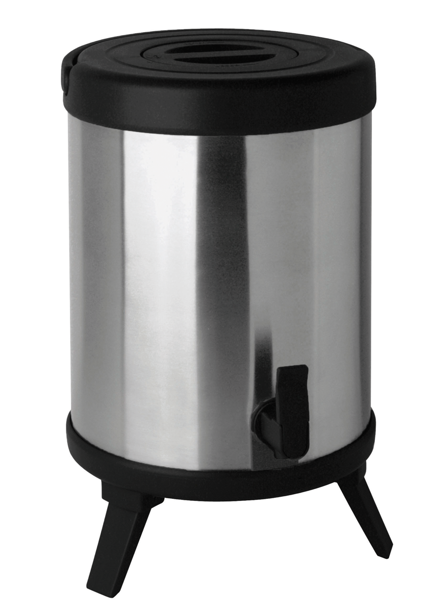 Getränkespender Helios Maxx, Inhalt: 6,0 ltr., Edelstahl/ Kunststoff