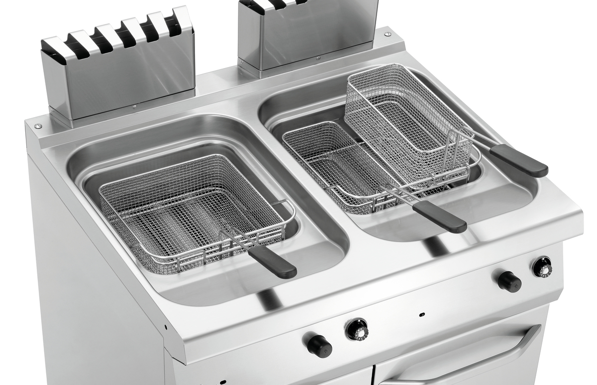 Fritteuse Gas, 700, B800, 2x15L