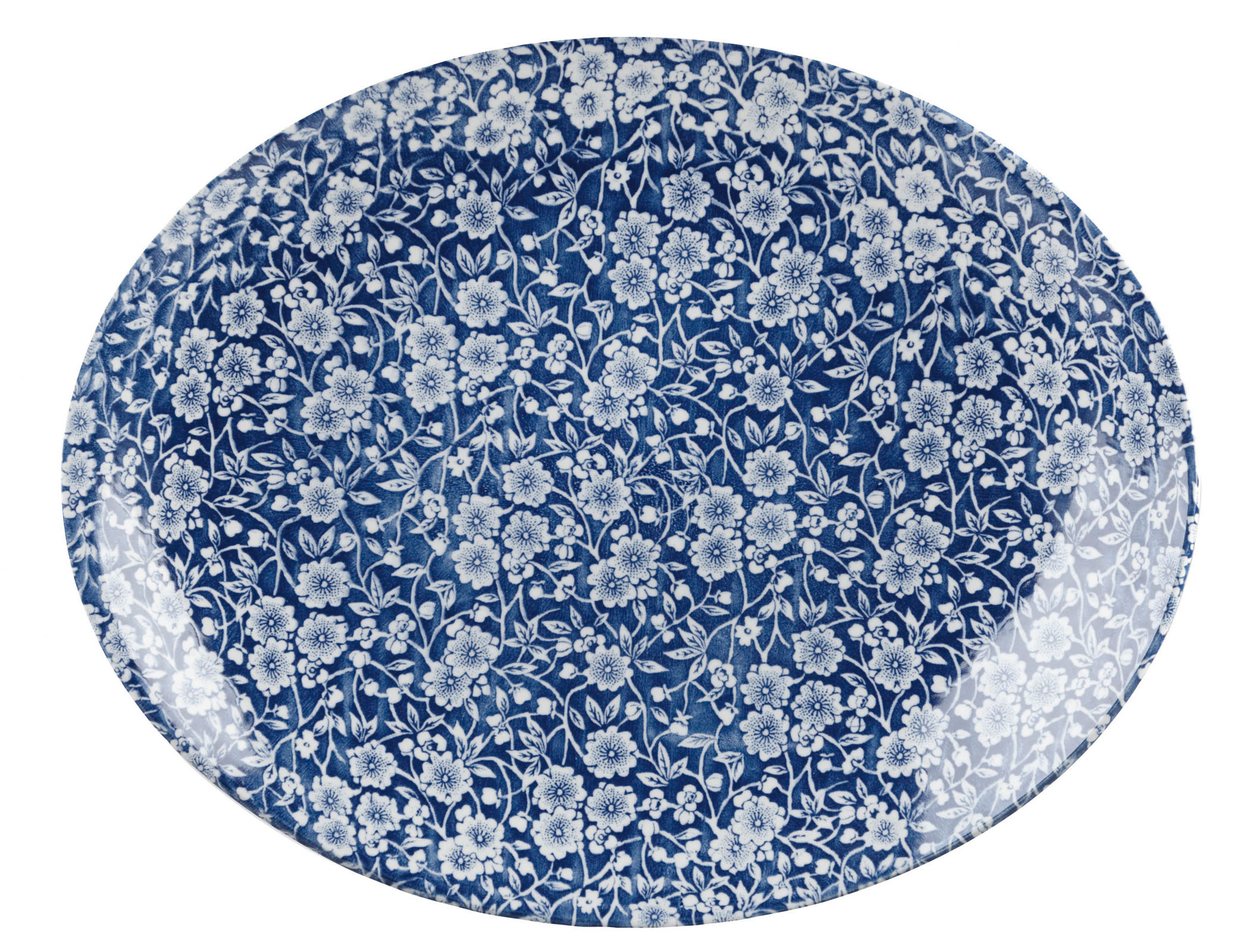 Churchill, Vintage Prints : Prague Victorian - Teller/ Platte flach oval Fahne 31,7 x 25,5 cm