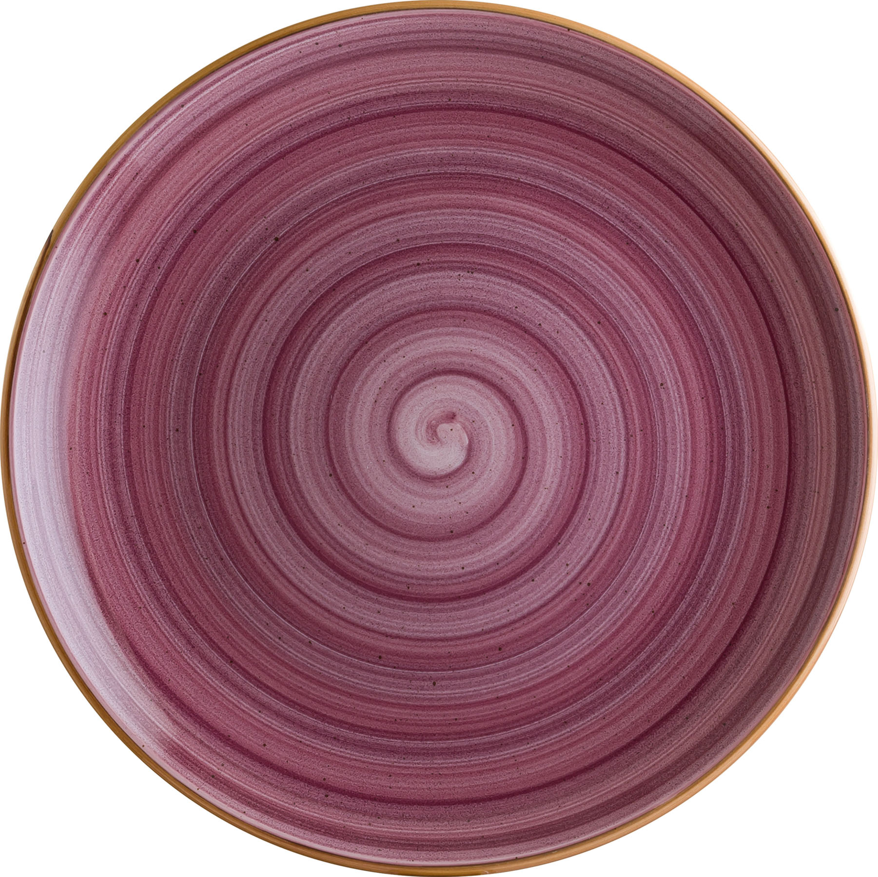 Aura, Blackberry : Gourmet Teller flach Coup, 30 cm