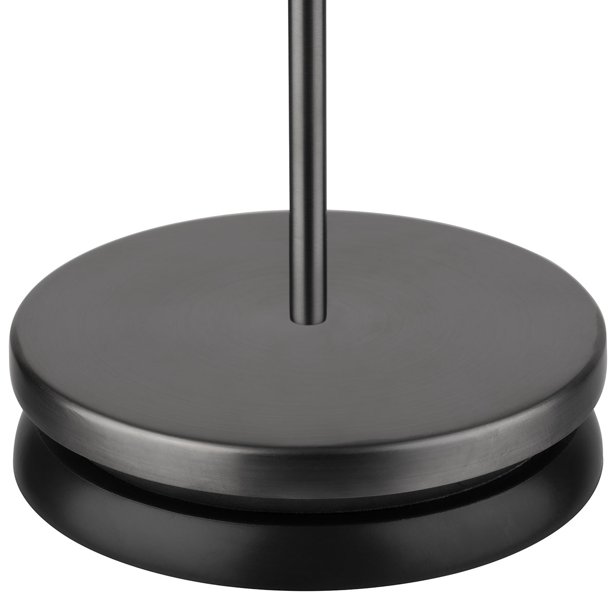 Tischleuchte JOSEF, Metall, Farbe: gunmetal, 1x LED 3,2 W / 270 lm, dimmbar in 3 Stufen, D: 11 cm, H: 30 cm