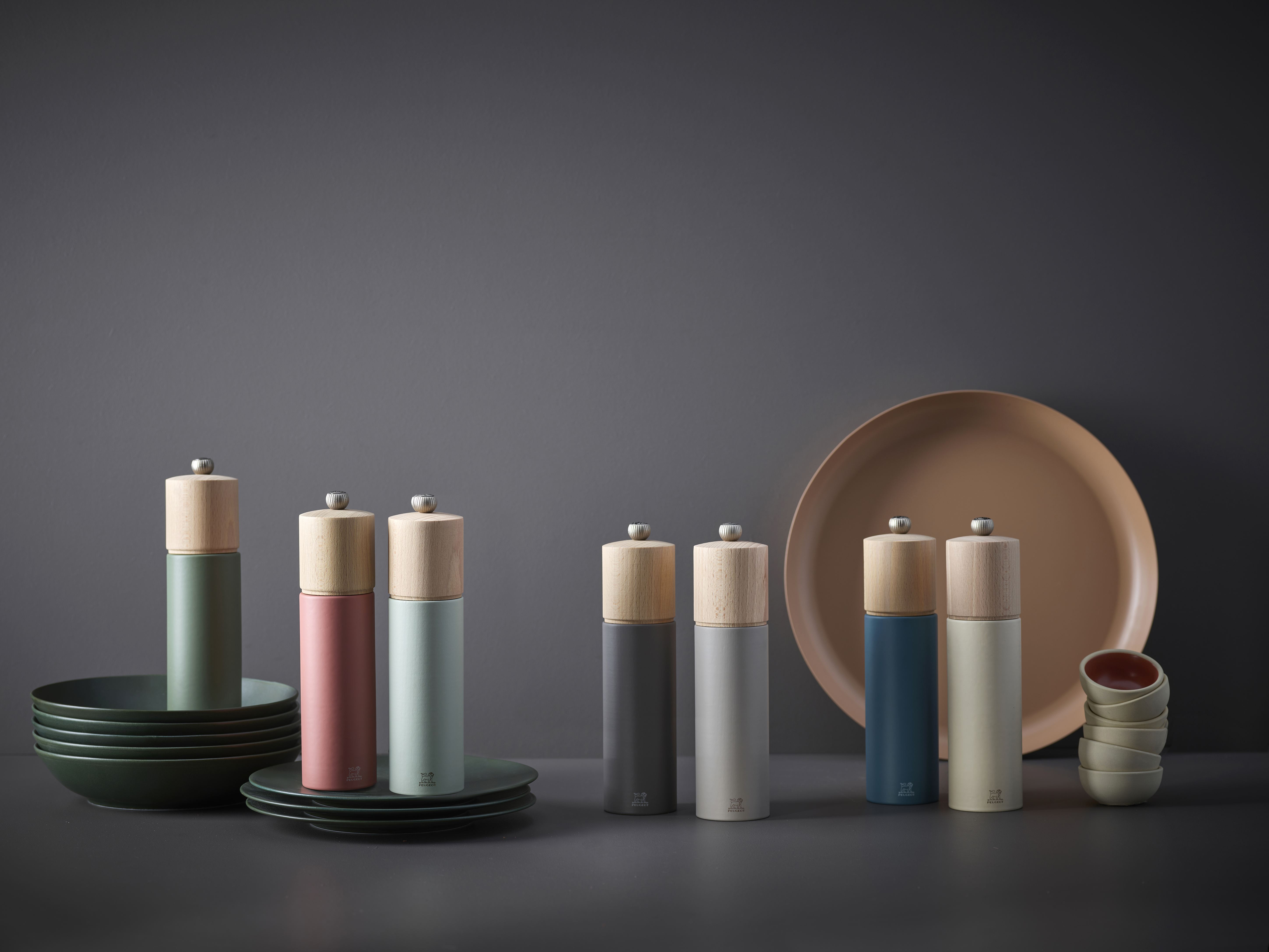 Peugeot : Boreal - Pfeffermühle, manuelle Buchenholz-Mühle, Größe: 21 cm, Farbe: altrosa