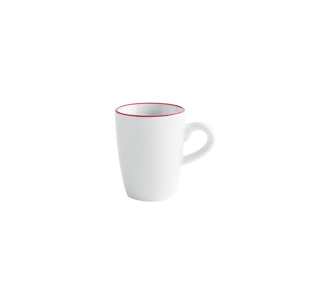 Kahla, Pronto Line : Cherry Red - Espresso-Obertasse hoch 0,10 ltr.