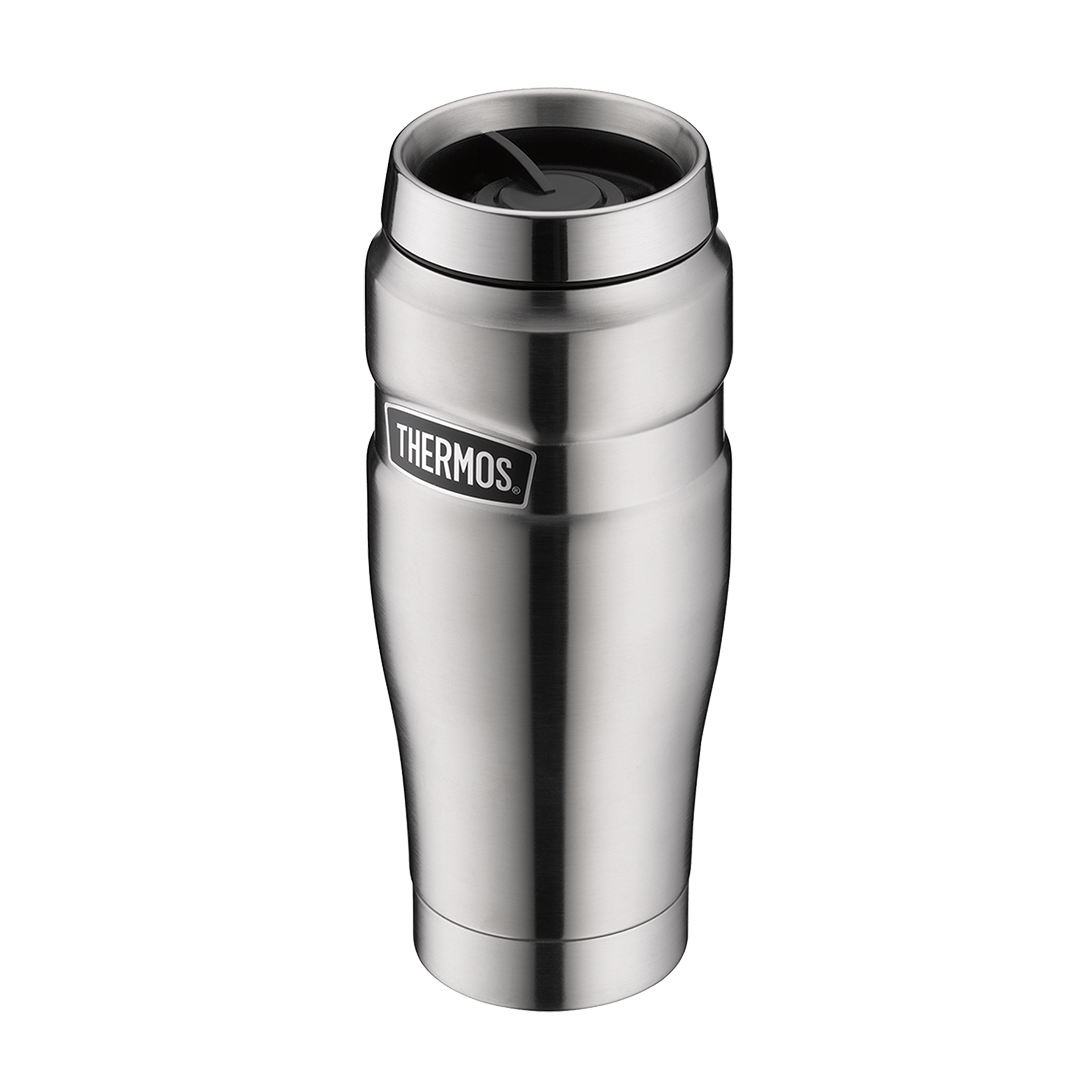 Isolier-Trinkbecher Thermos Stainless King, Inhalt: 0,47 ltr., Stainless Steel Mat