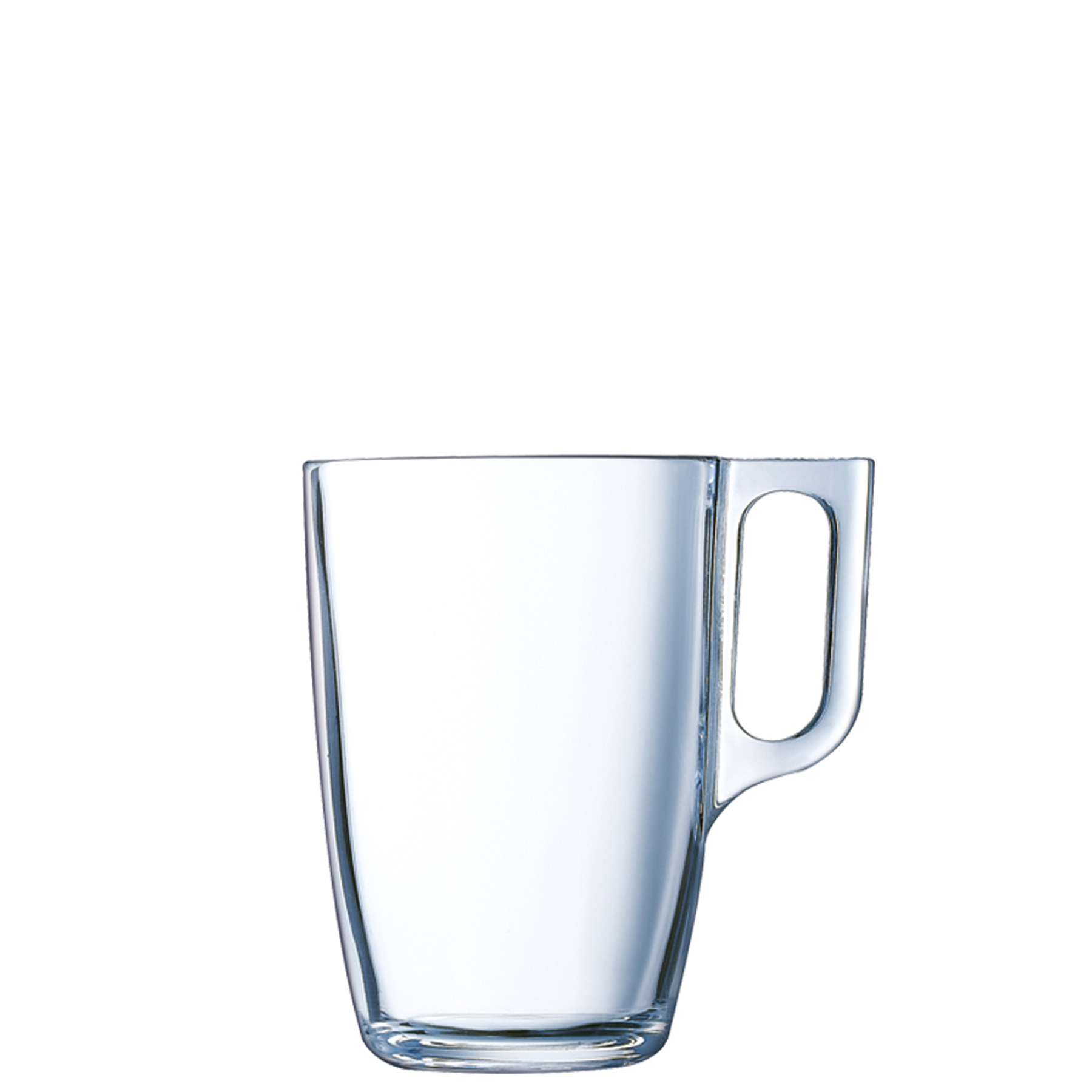 Latte Macchiato-Obere m. Hkl. Voluto 32 cl, Inhalt: 320 ml, D: 106 mm, H: 111 mm