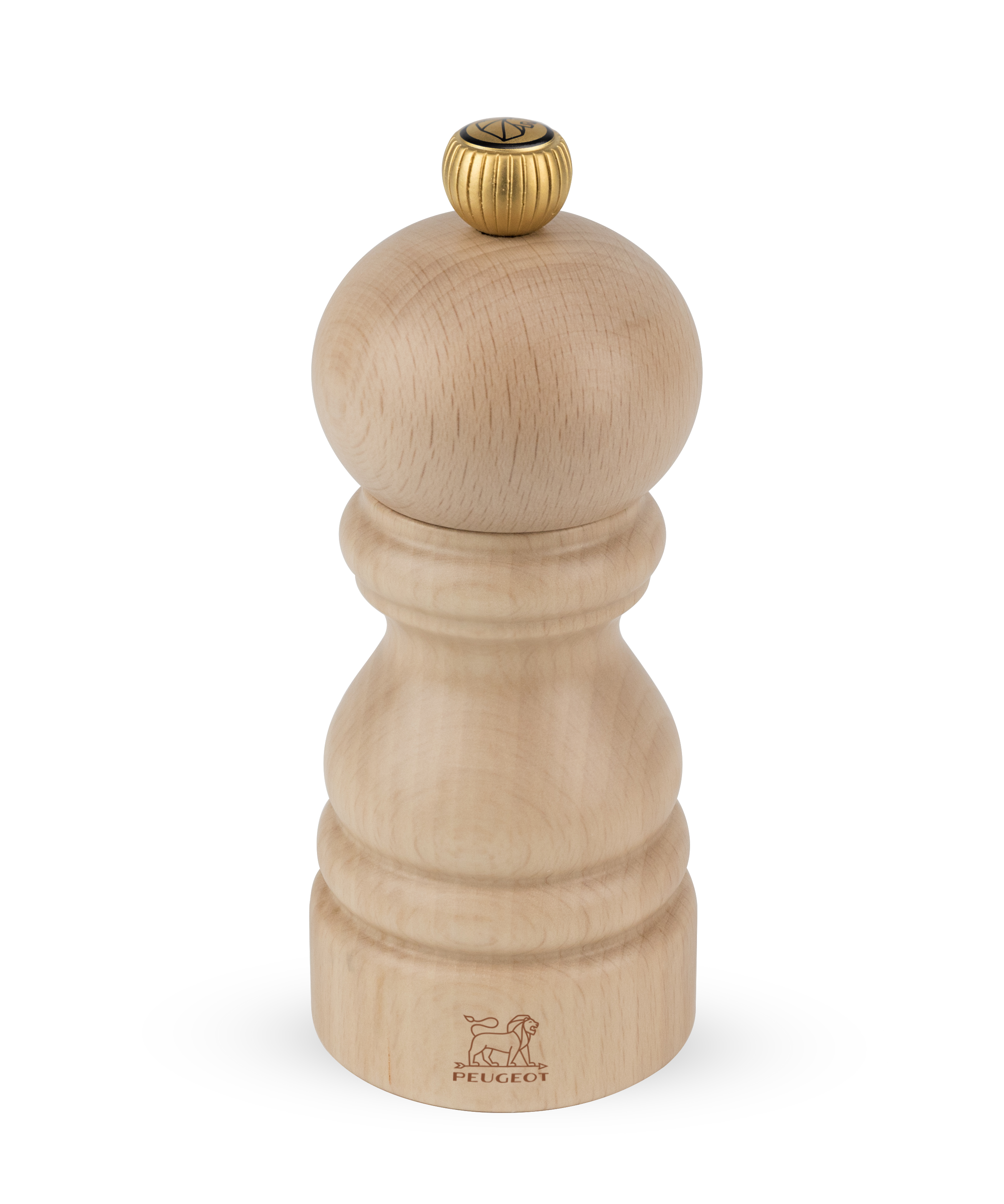 Peugeot : Paris - Pfeffermühle, manuelle Buchenholz-Mühle, Größe: 12 cm, Farbe: natur