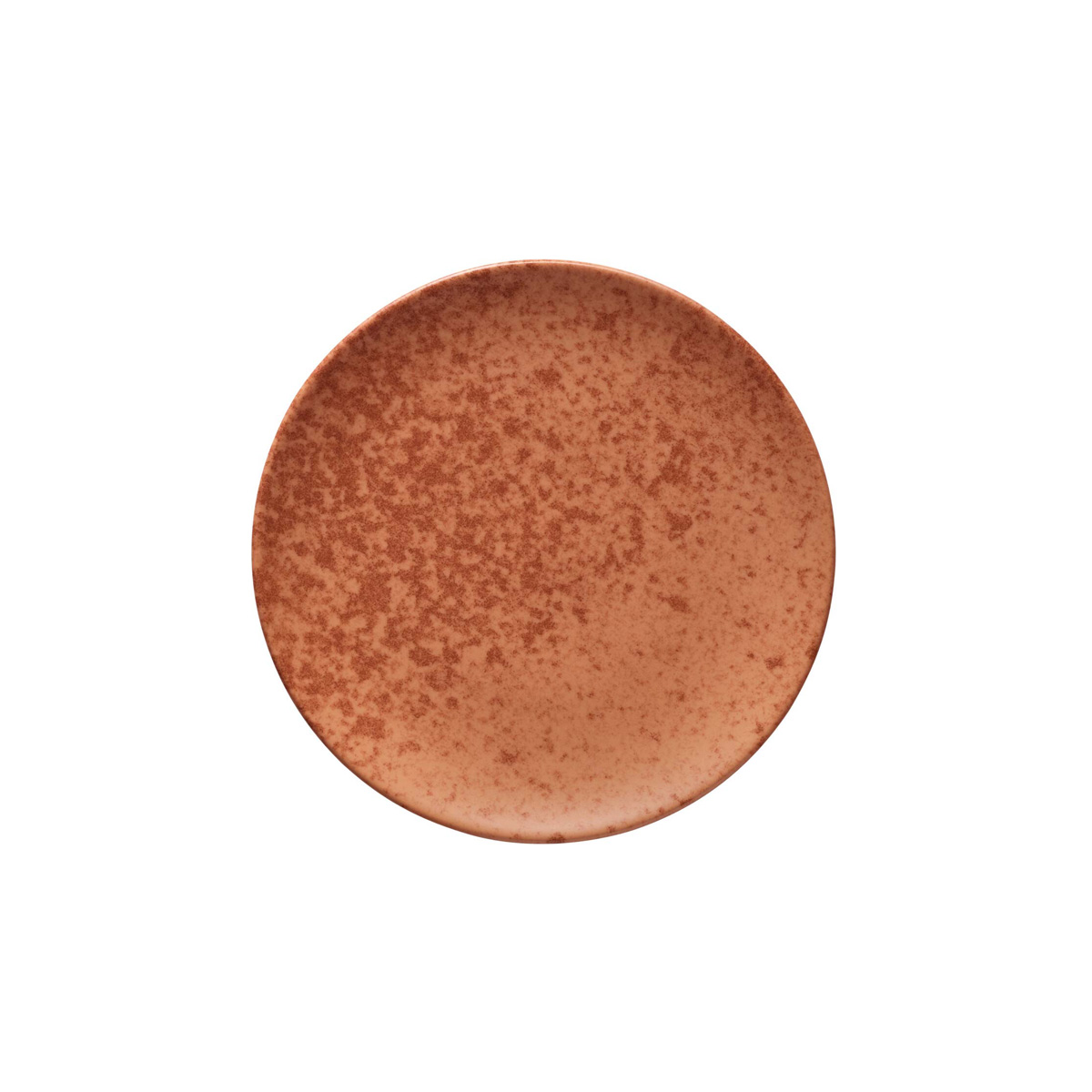 Bauscher, Sandstone : Dekor 425946 Orange - Teller flach coup rund 20 cm