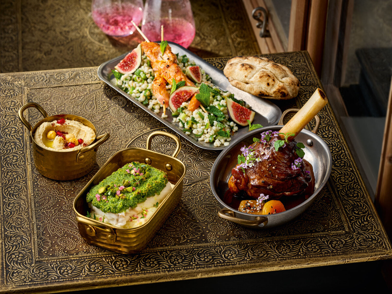 Playground, Edelstahl - SPOTLIGHTS : Pfännchen, rechteckig, silberfarben, 15 x 10 cm/ 0,47 ltr.