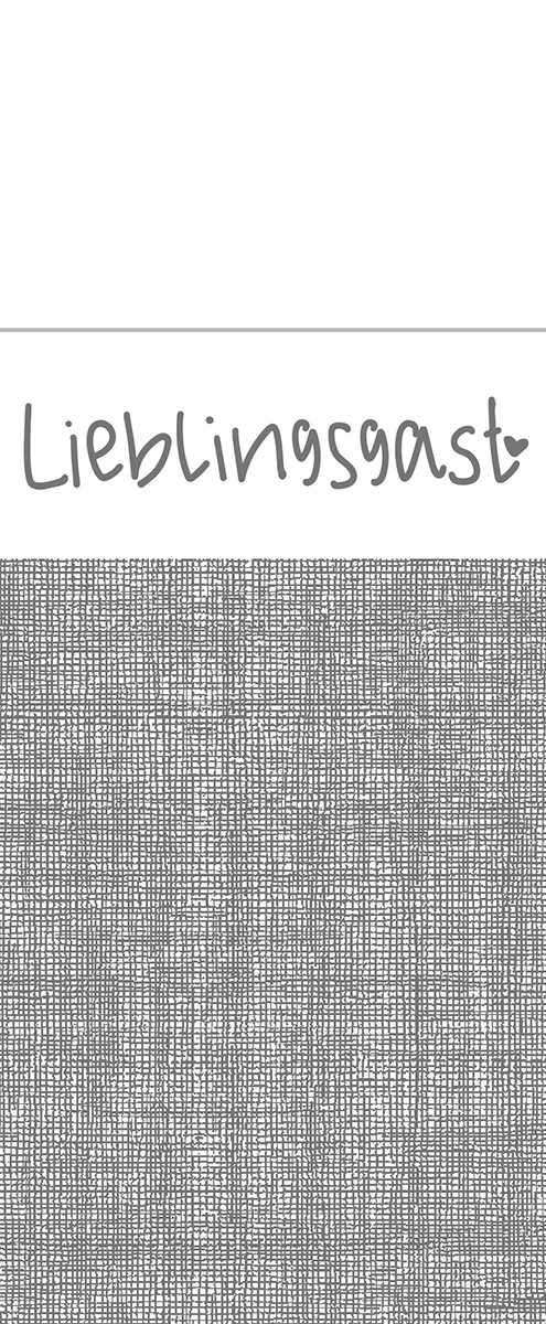 Pocket Napkins Pub - LIEBLINGSGAST SHERLOCK Linclass-Professional 40 x 33 cm