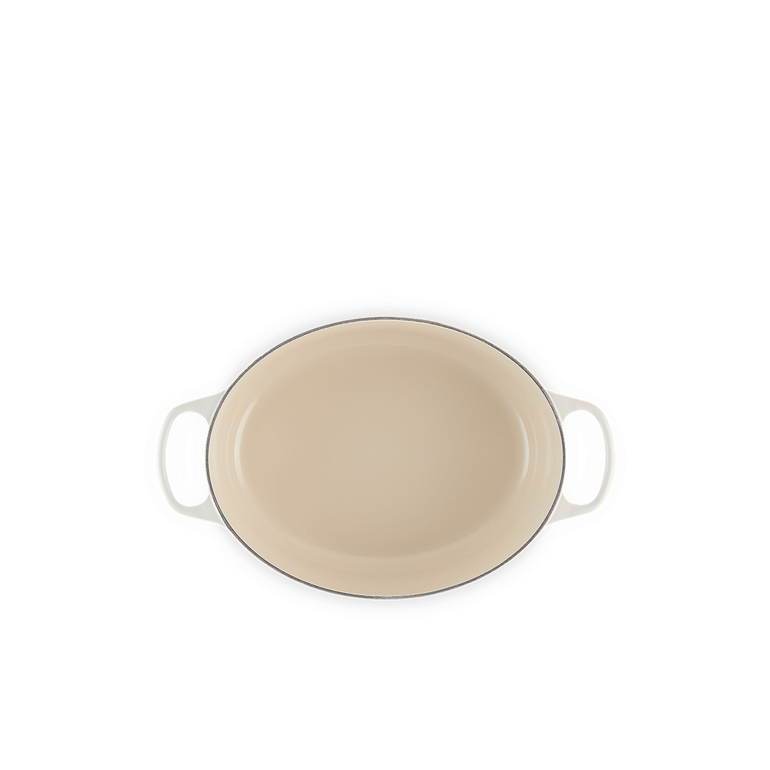 Le Creuset, Gusseisen - Bräter oval Signature, 31 cm/ 6,3 ltr., Fb. Merinque