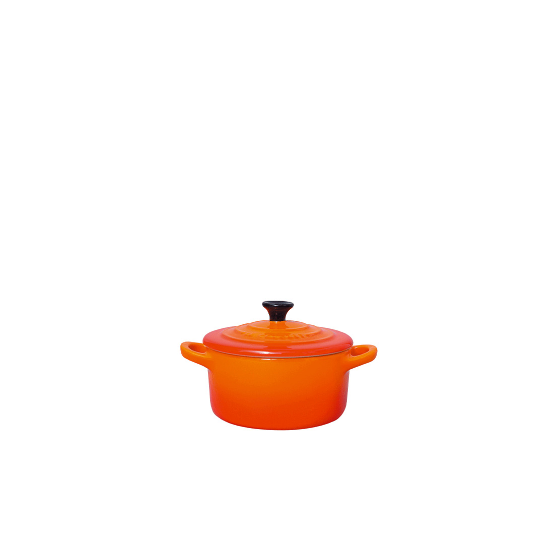 Le Creuset, Steinzeug - Mini Cocotte, 10 cm/ 0,25 ltr., Fb. Ofenrot