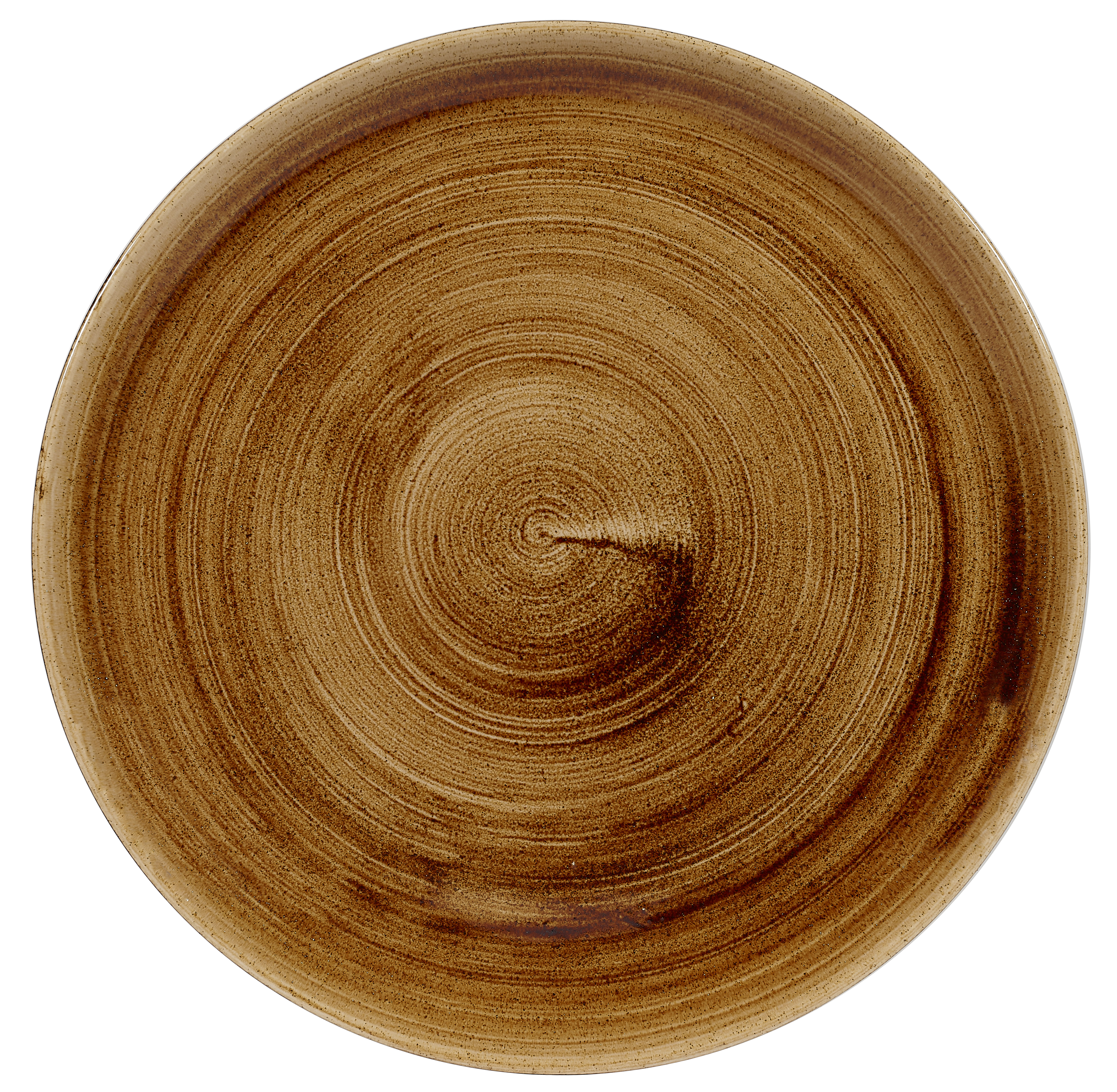 Churchill, Stonecast Patina : Vintage Copper - Teller flach Coup, 32,4 cm