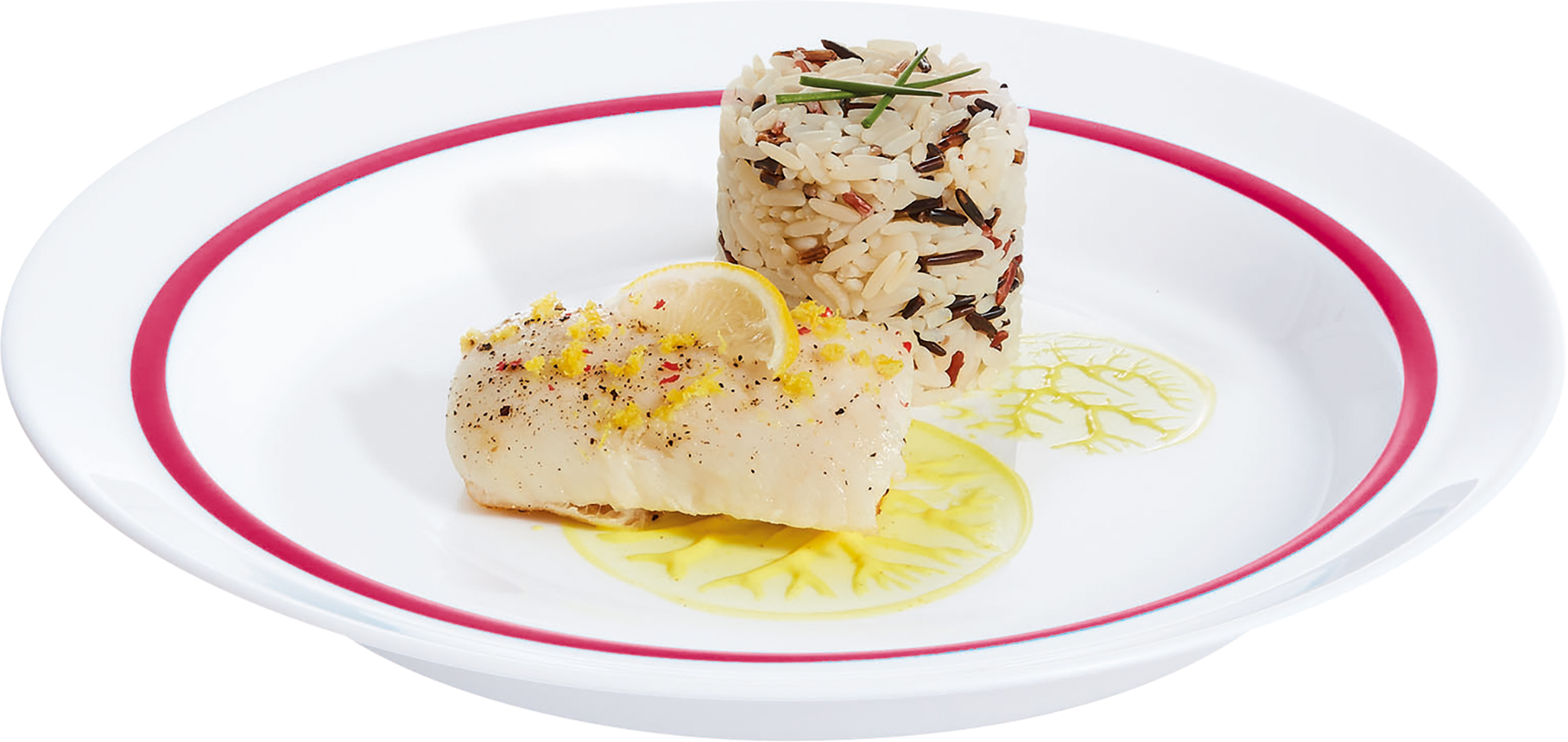 Arcoroc, Autonomy : Red - Teller flach, 23 cm