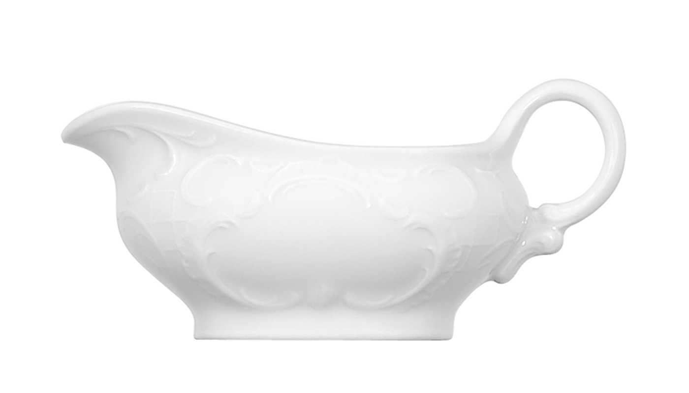 Bauscher, Mozart - Buttersauciere, weiss, uni, 0,10 ltr.