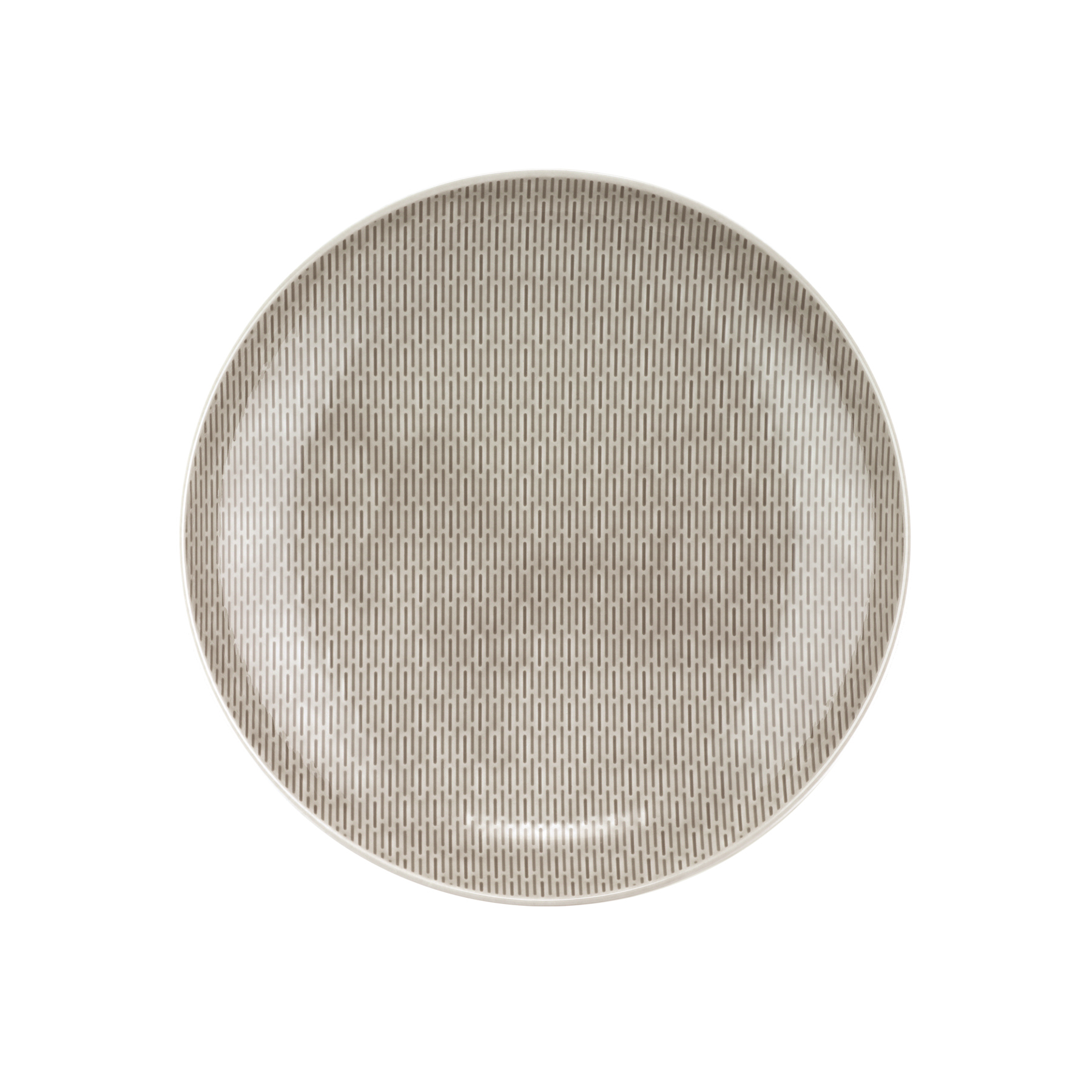 Bauscher, Scope : Glow Gray - Teller tief coup, relief, 24 cm/ 1,1 ltr.