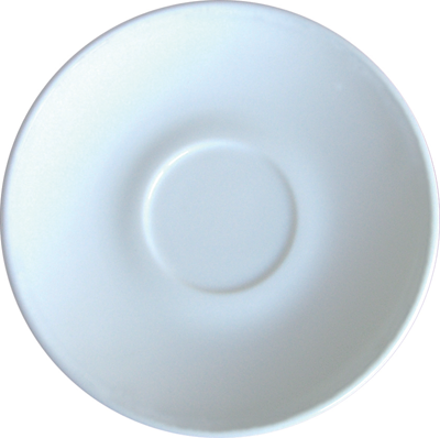 Arcoroc, Restaurant - Kaffee-Untere zu KO25, uni, weiss, 15,3 cm