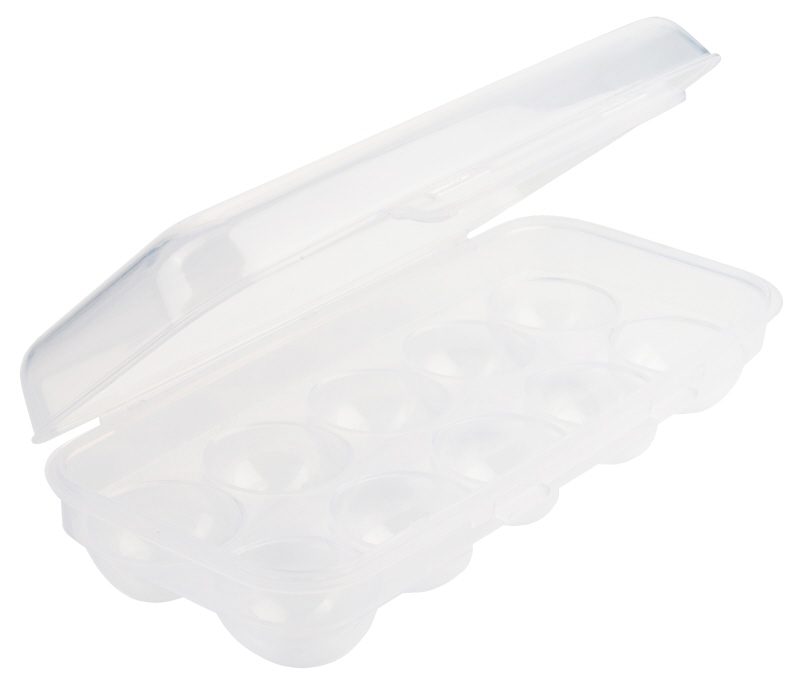 Eierbox mit Deckel, für 10 Eier Größe M, 24,5 x 10,5 x 7,0 cm