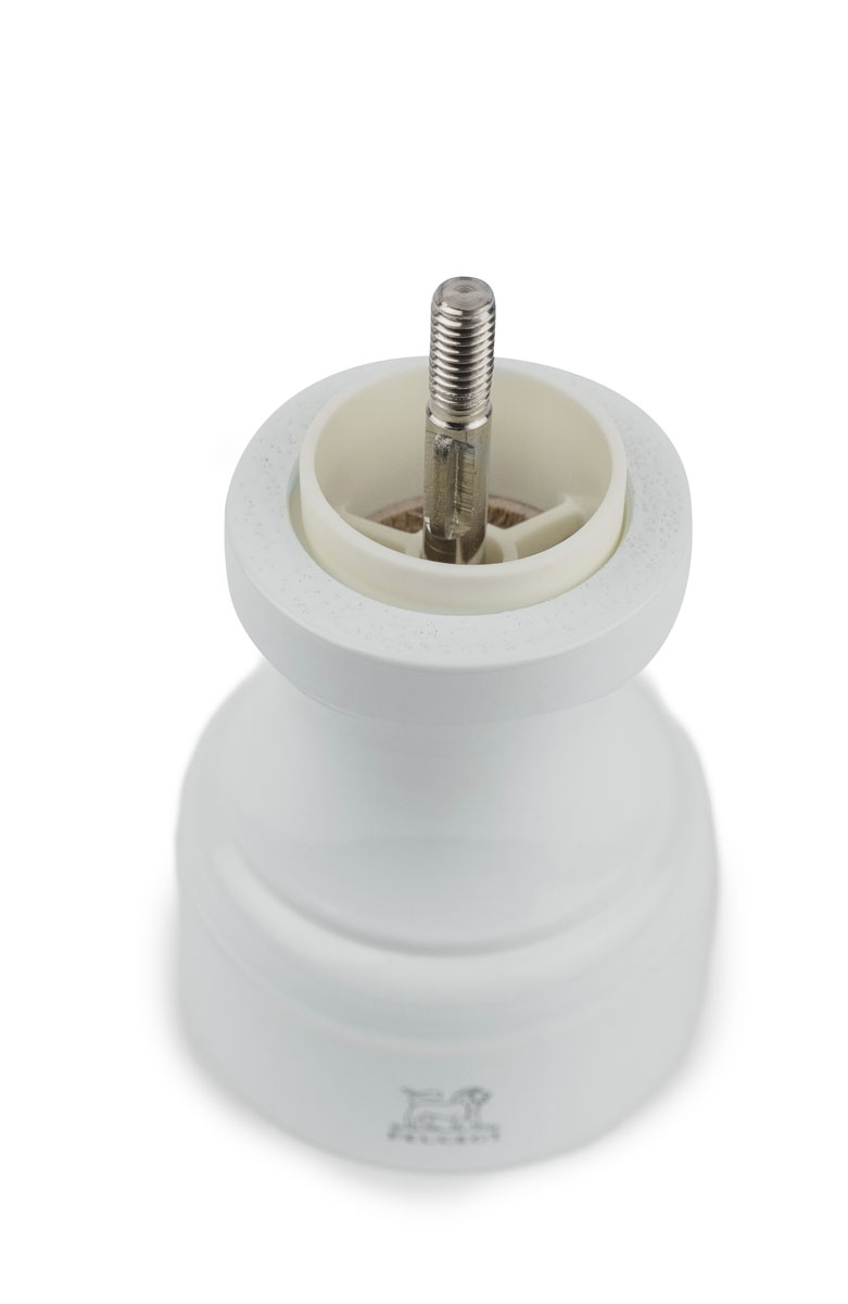 Peugeot : Bistrorama - Salzmühle, manuelle Holz-Mühle, Größe: 10 cm, Farbe: perlgrau