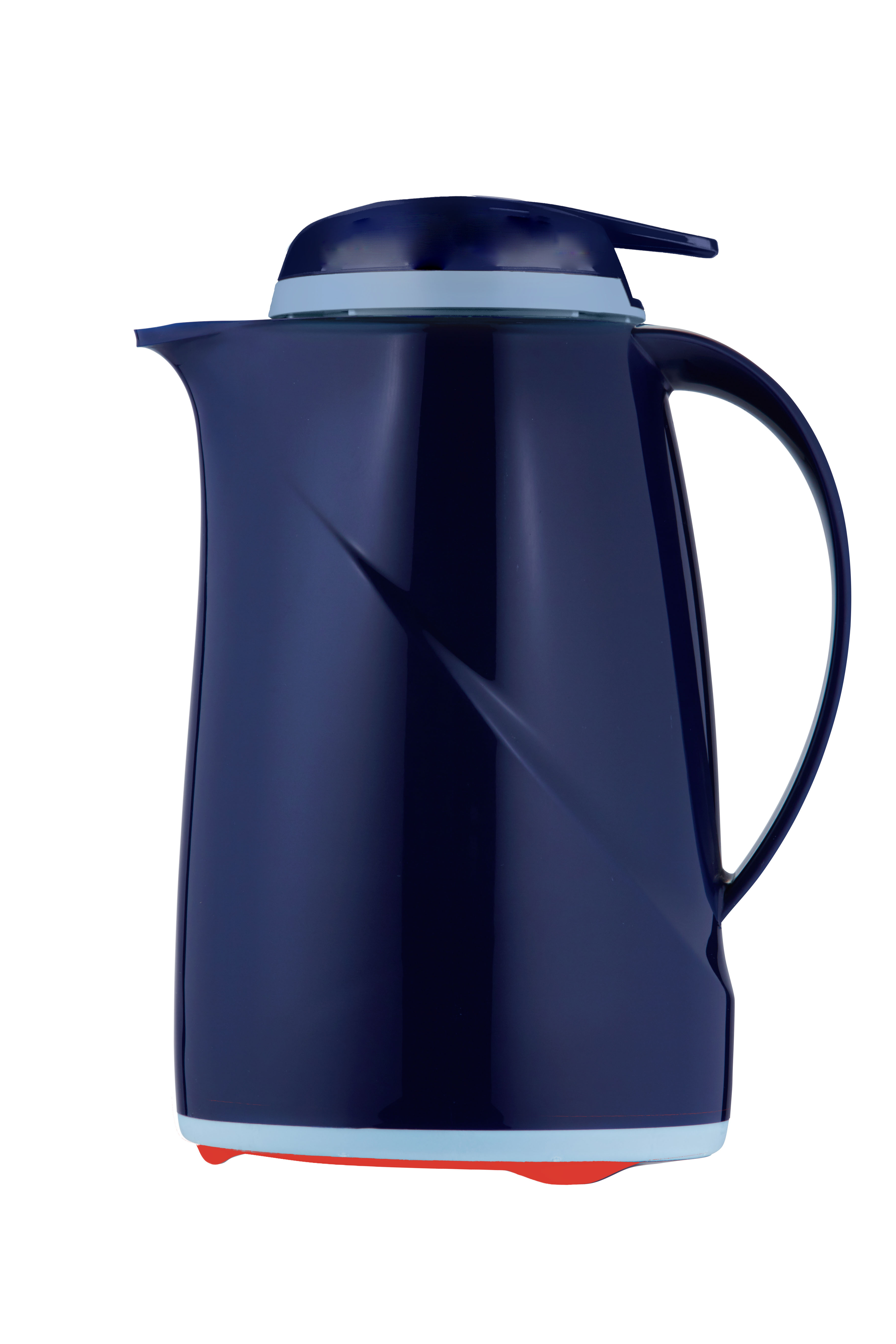 Isolierkanne Helios Wave Push Mini, Inhalt: 0,6 ltr., Farbe: dunkelblau